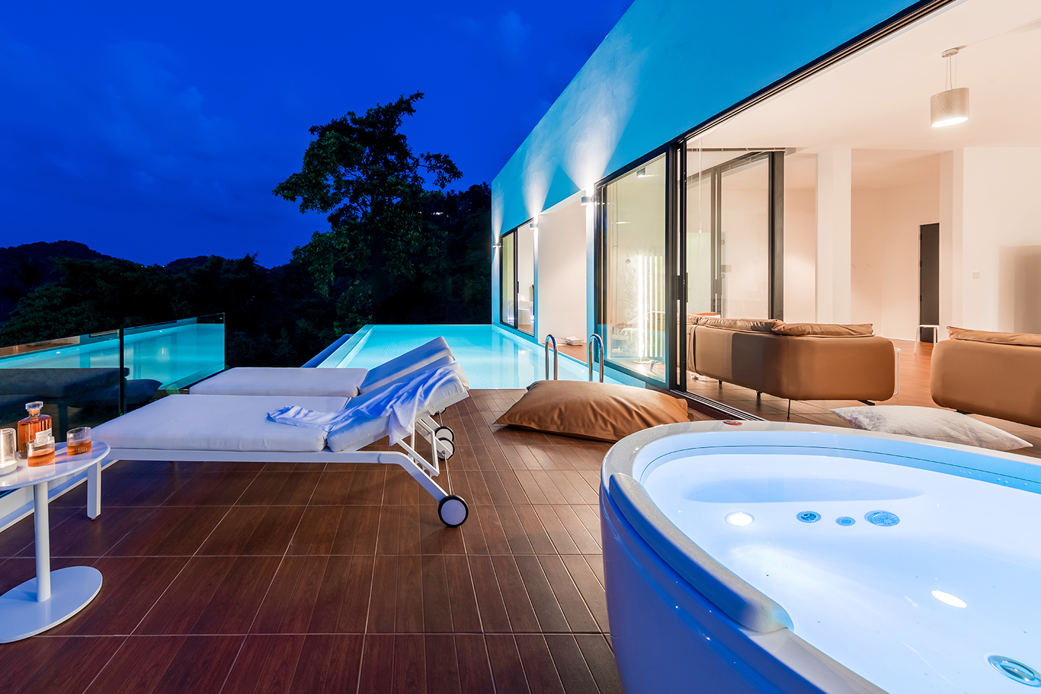 Minimalist 2 Bedroom Seaview Pool Villa with Expansion Potential in Chaweng Noi for sale