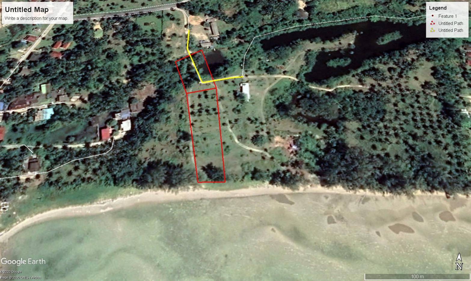 (SOLD) Beach front Land for sale, Bangkao