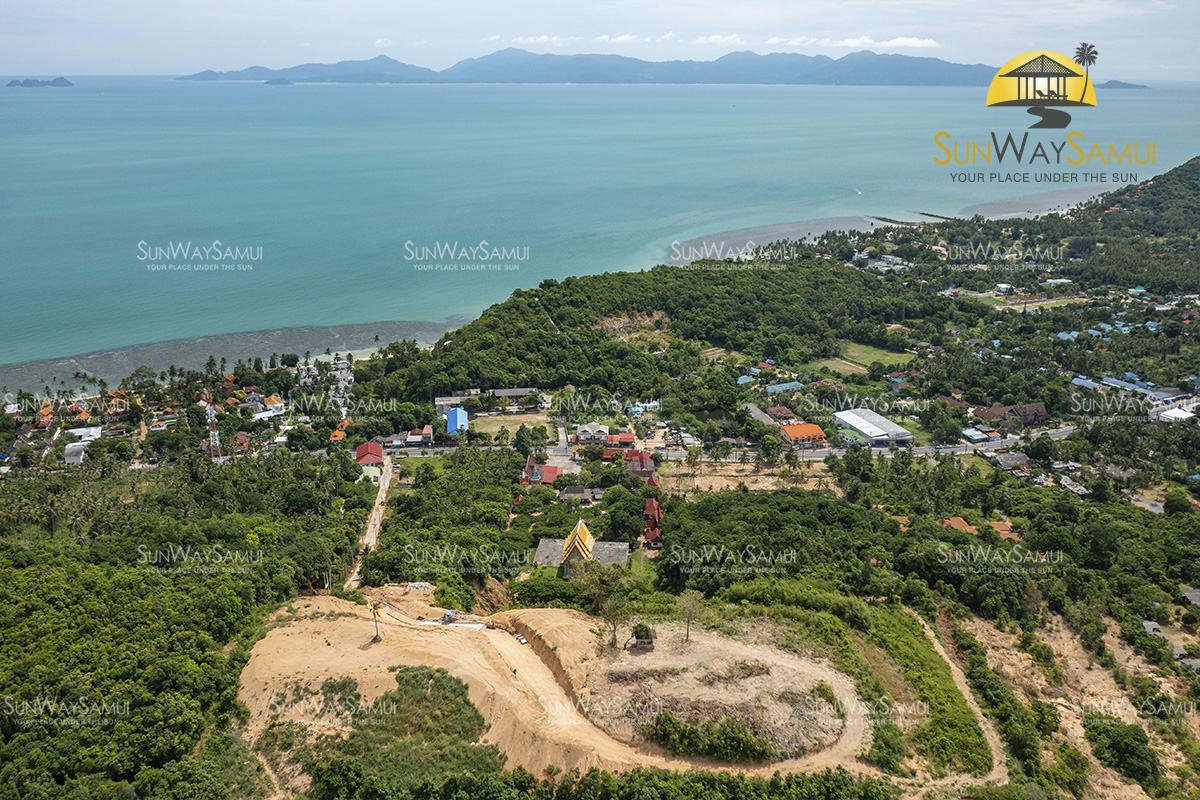 Exclusive 20 rai Hill Top Land in Ban Tai for Sale