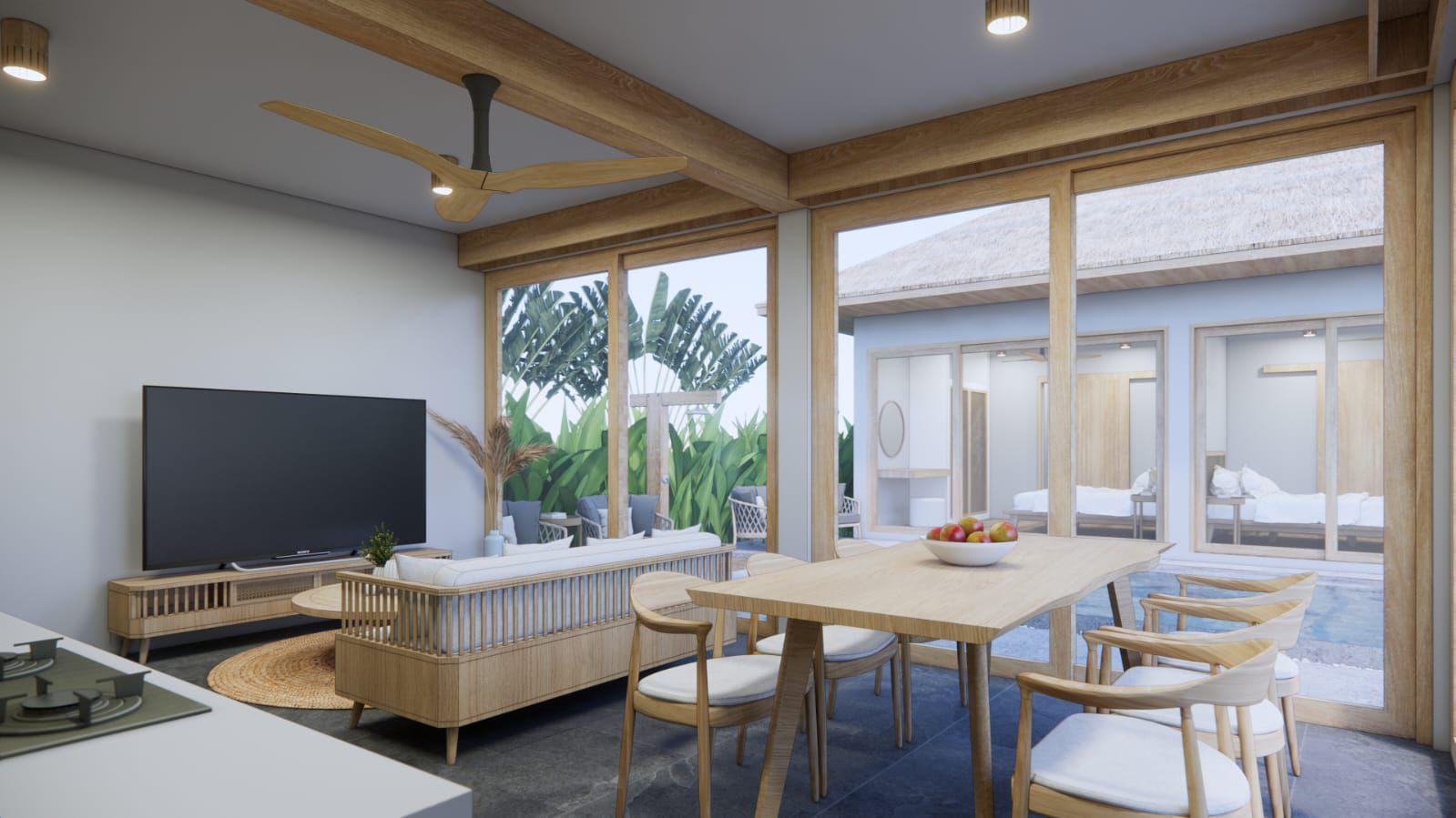 Elite Neighborhood 3 – 2 Bedroom Garden Pool Villa in Plai Laem for sale