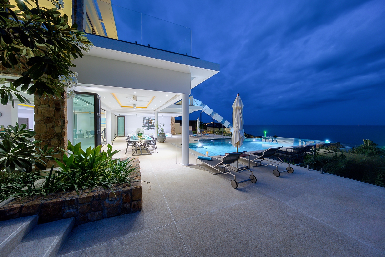 Villa Turquoise – Luxury 4 Bedroom Seaview Villa in North Chaweng for sale