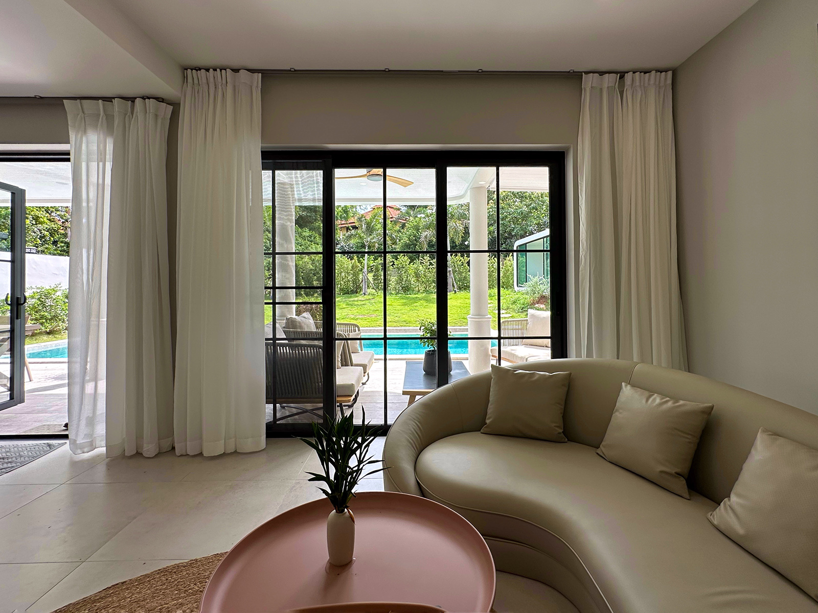 (SOLD) New Built Beachside 3 Bedroom Garden Pool Villa in Thongson Bay Villas for Sale