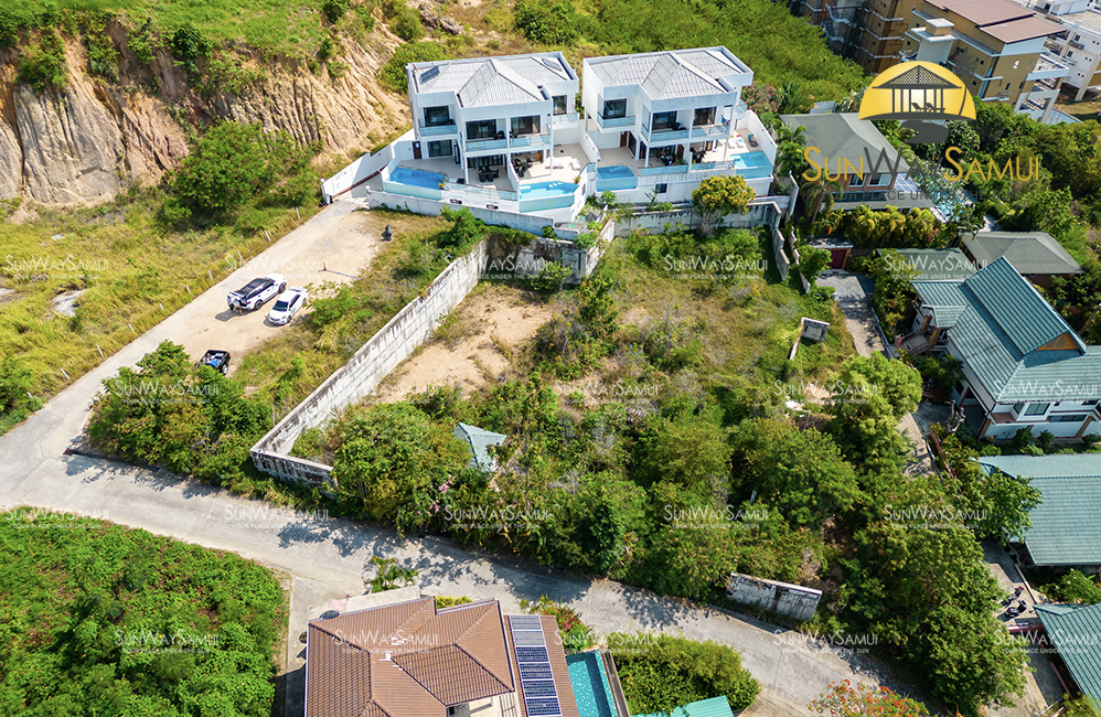 (SOLD) Prestigious 2150 sqm Seaview Plot in Plai Laem Peninsula for Sale