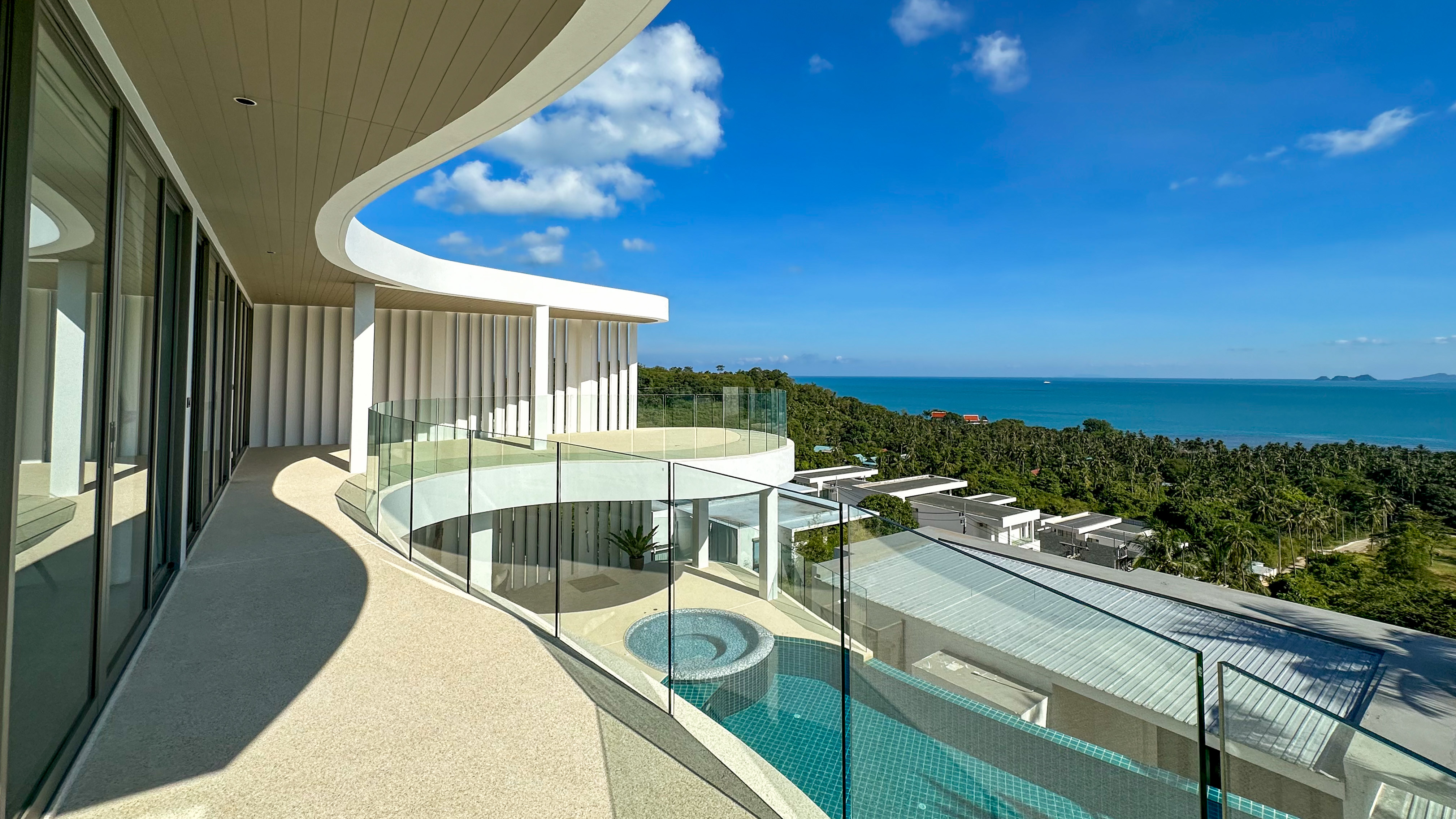 Darika Residence II – Panoramic 3 to 4 Bedroom Seaview Pool Villa in Bangpor for Sale