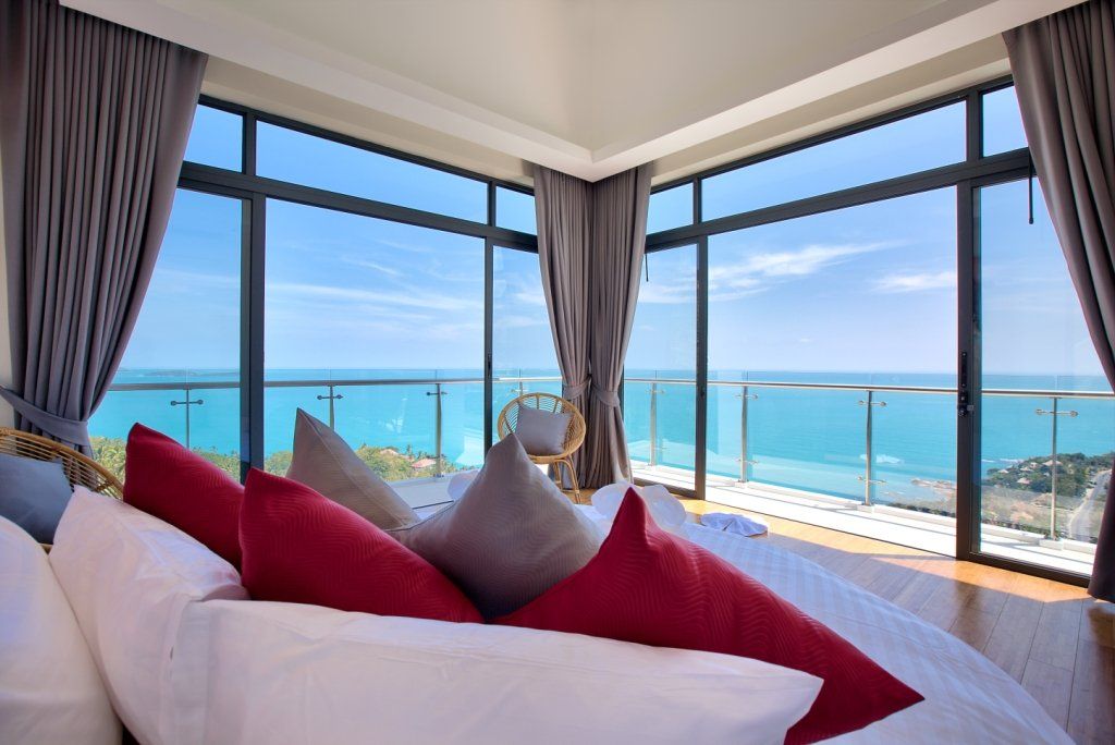 Villa Seawadee – Modern 4 Bedroom Seaview Pool Villa in Chaweng Noi for sale