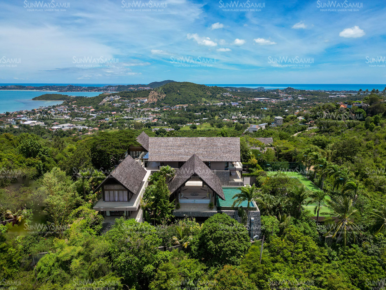 Panacea Retreat – Jewel Villa with Unrivaled 360° Panoramic Views in Bophut for sale: Panacea Retreat – Jewel Villa with Unrivaled 360° Panoramic Views in Bophut for sale