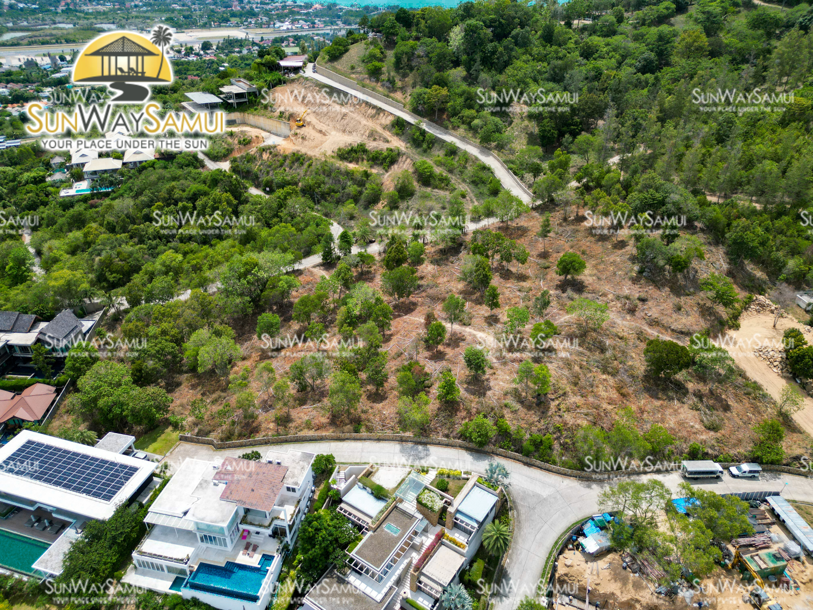 Prime 2680 sqm Seaview Land in North Chaweng for sale