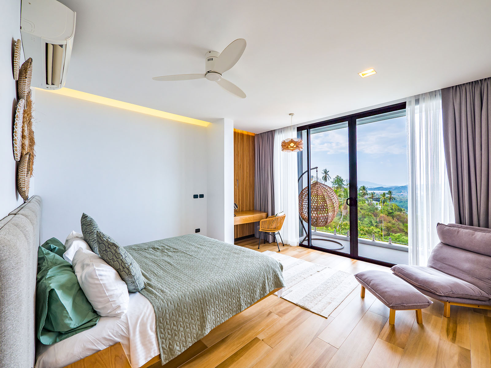 (PRICE REDUCED!) Verano Residence - Contemporary 3+1 Bedroom Seaview Pool Villa in Chaweng Noi for Sale