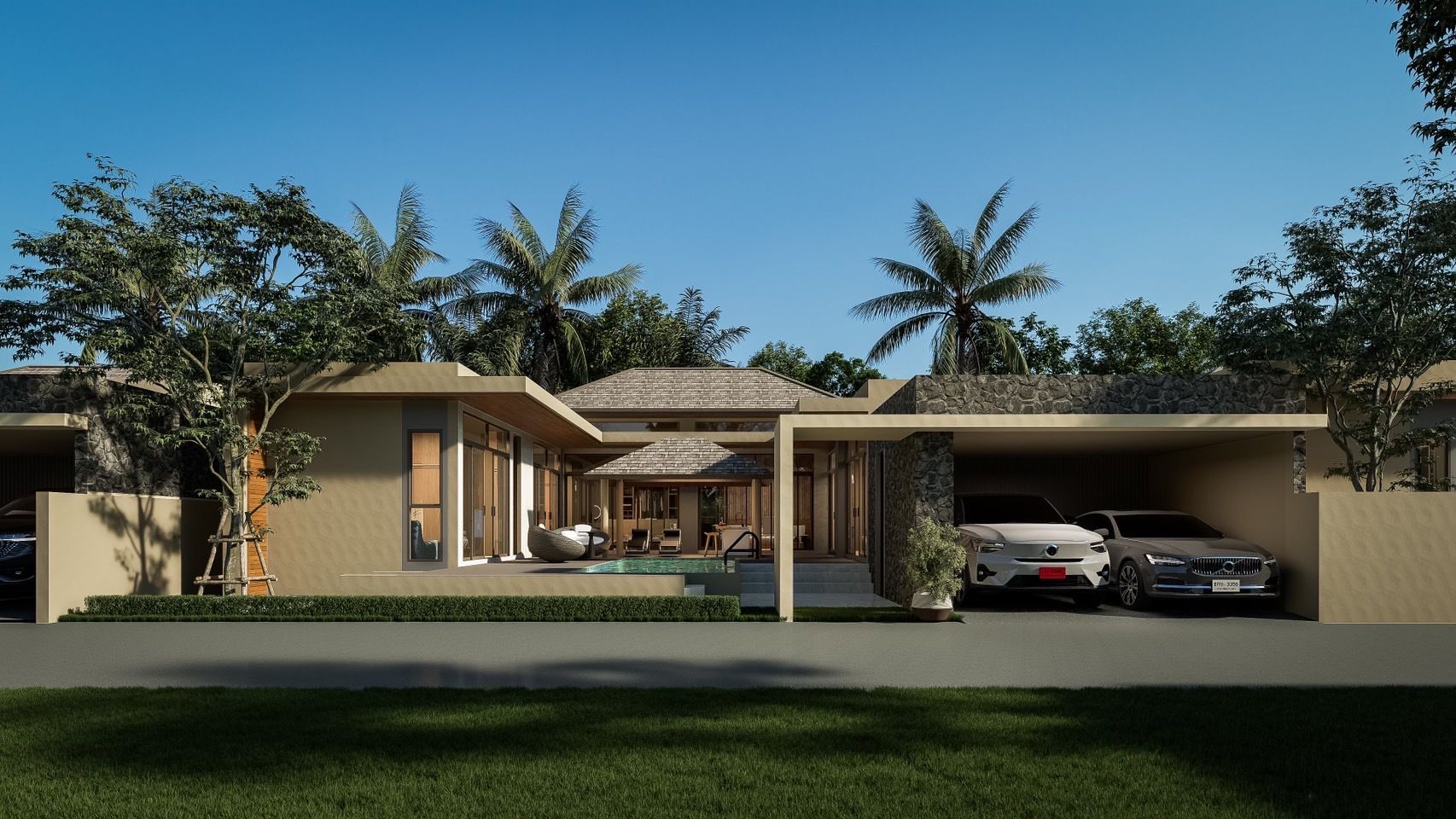 Coco Tropical Plalarn – Beachside 4 Bedroom Villa in Maenam for sale: Coco Tropical Plalarn – Beachside 4 Bedroom Villa in Maenam for sale