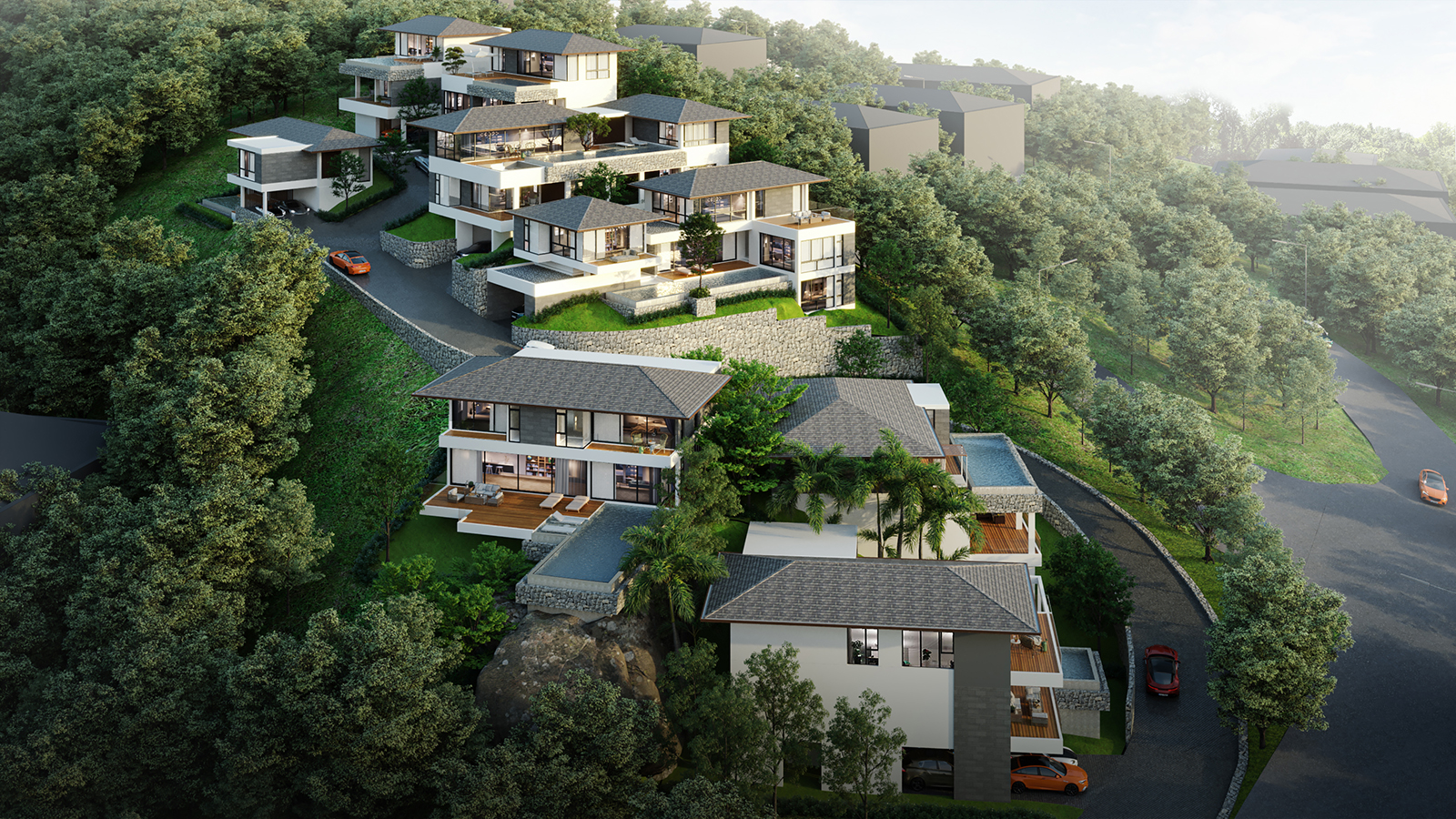 (SOLD) The Bay Ridge – Luxury 3 Bedroom Seaview Pool Villa in Big Buddha for sale