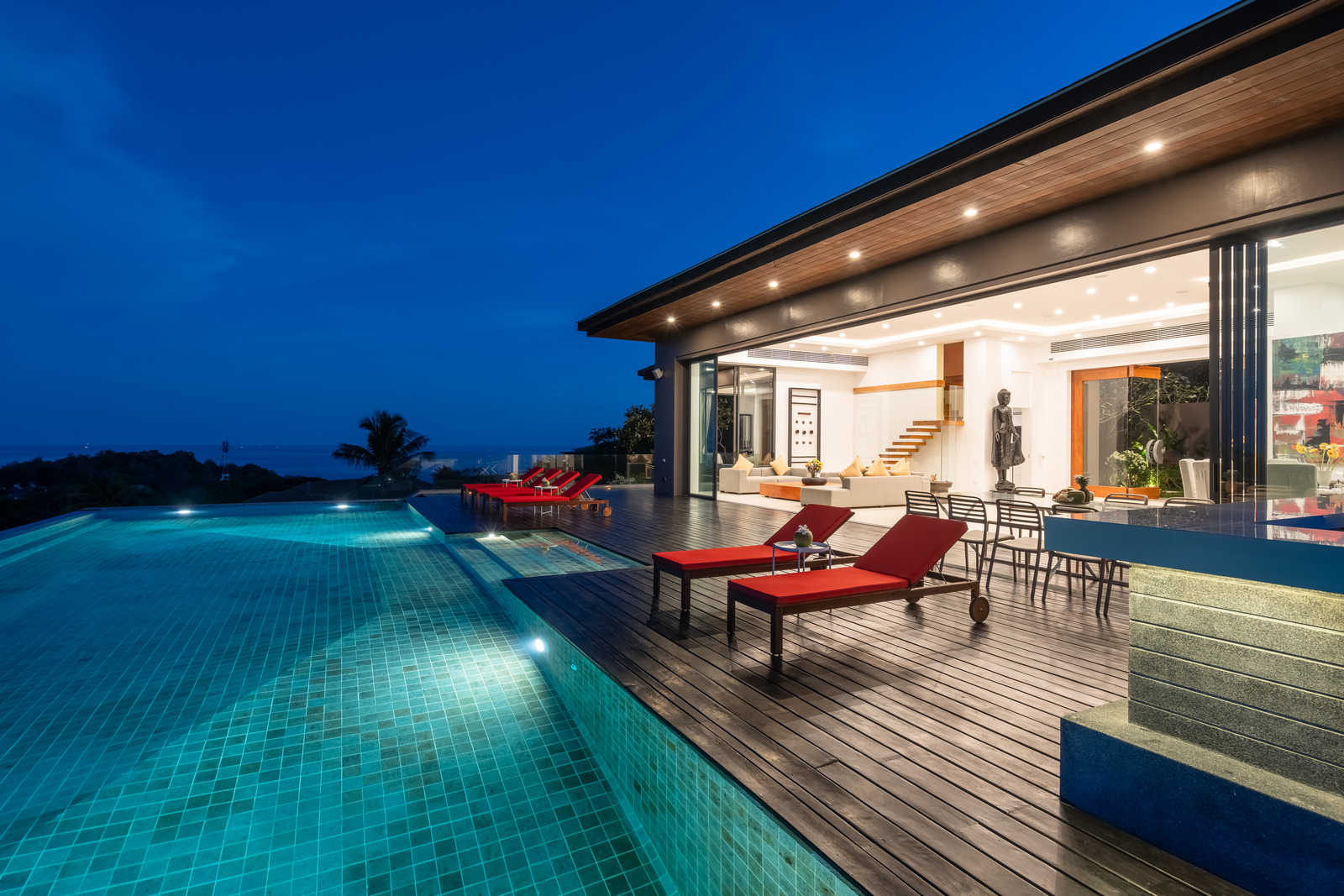 (PRICE REDUCED!) Villa Michaela – Spectacular 5 Bedroom Seaview Pool Villa in Plai Laem for sale