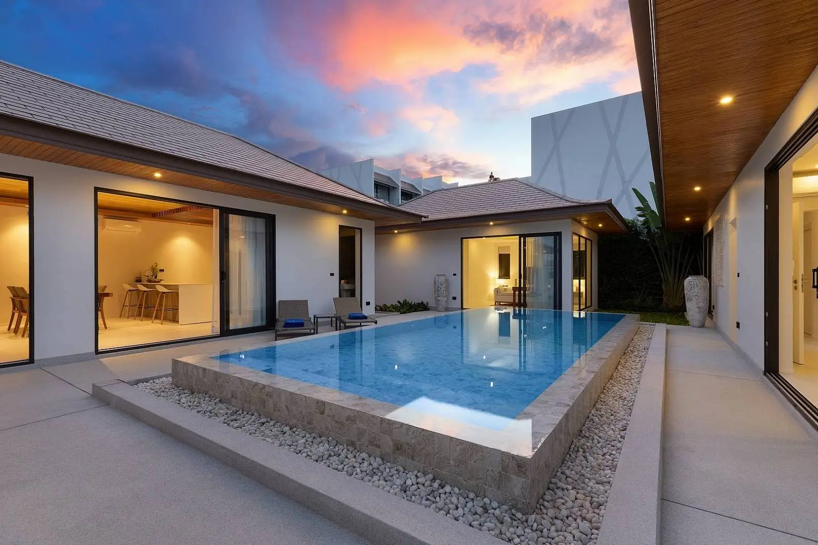 Villa Paradise - 3 Bedroom Garden Pool Villa with Garden in Sunway Villas, Choeng Mon (B3): Villa Paradise - 3 Bedroom Garden Pool Villa with Garden in Sunway Villas, Choeng Mon (B3)