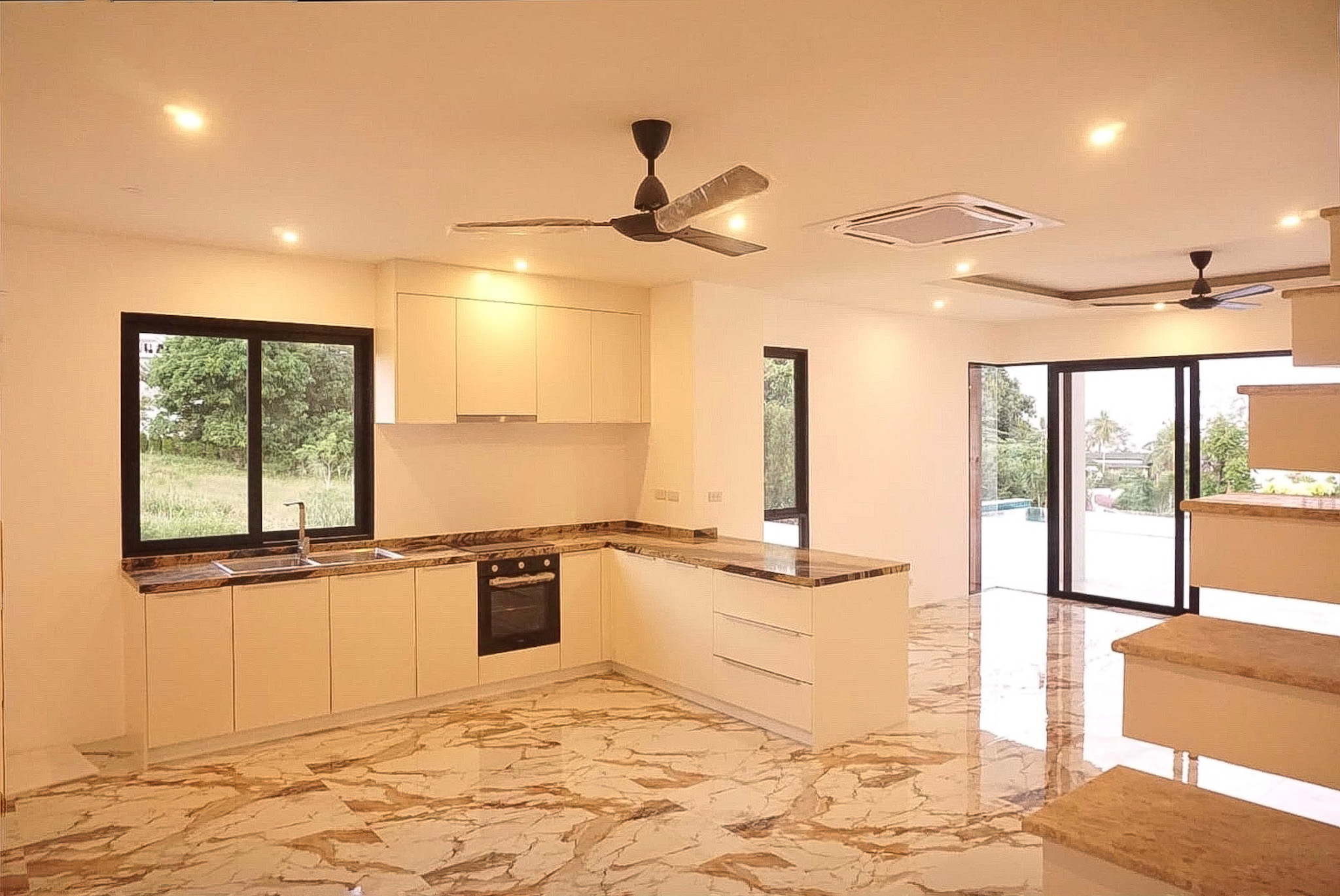 Villa Gabriela – Duplex Beachside Pool Villa with Partial Sea View in Choengmon for Sale