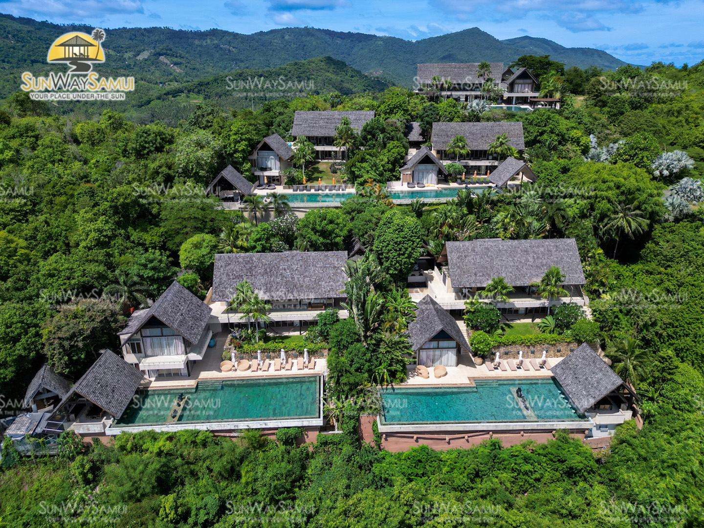 Panacea Retreat – 4 to 5 Bedroom Seaview Pool Villa in Bophut for sale