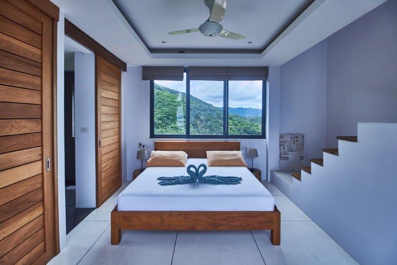 Architecturally Stunning Villa with Spectacular Ocean and Mountain View