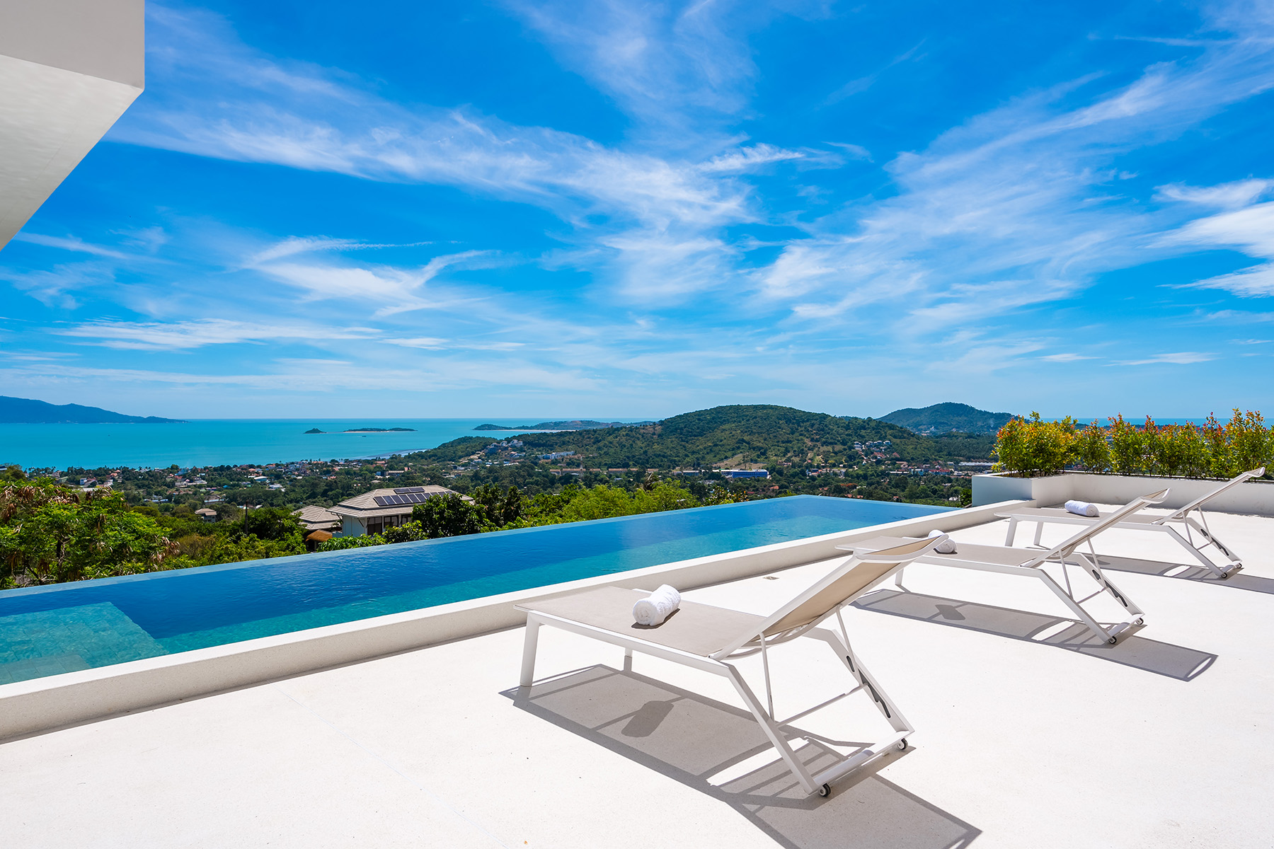 (SOLD) Enchanting 3 Bedroom Seaview Pool Villa in Bophut for sale