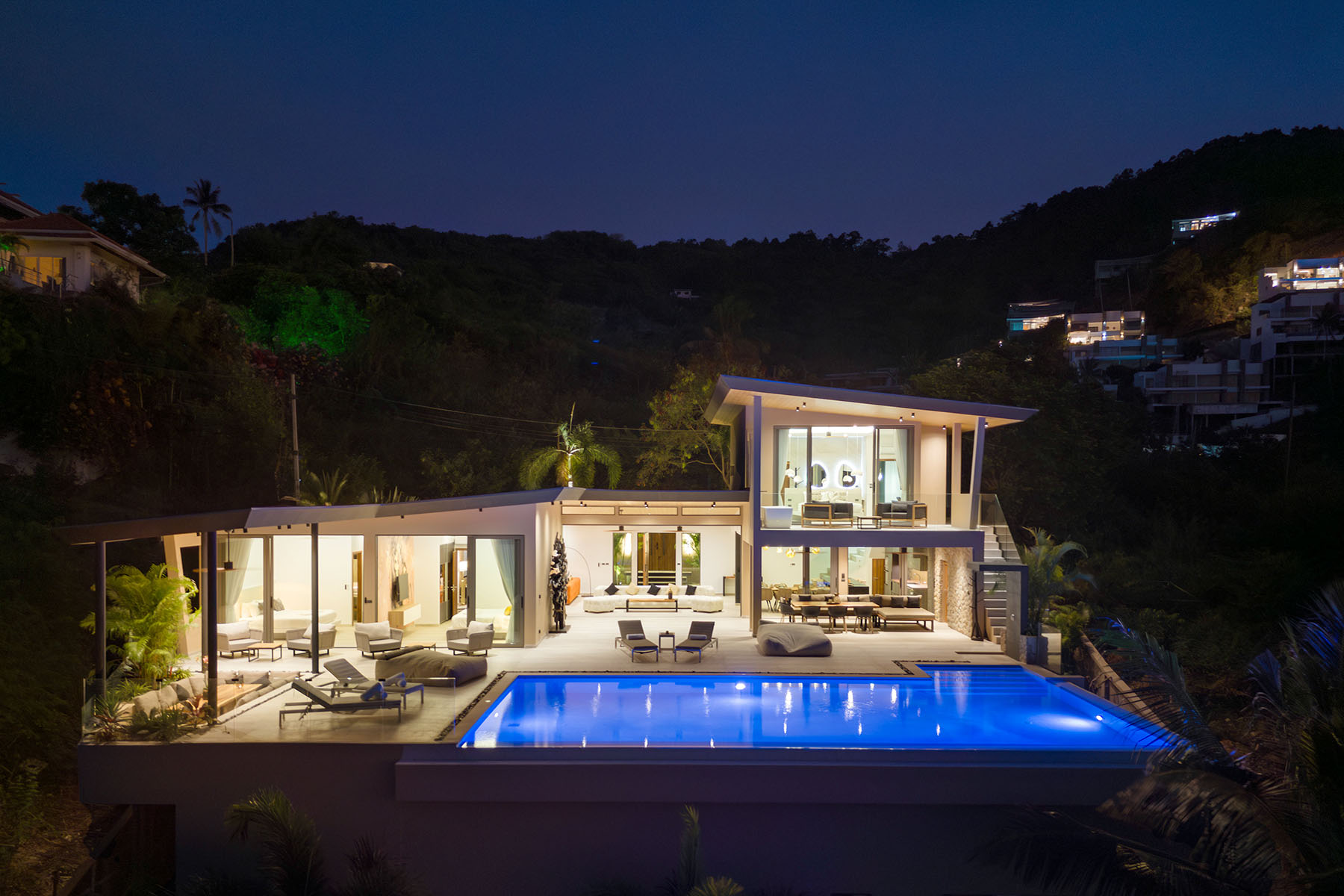 (SOLD) Villa Kelapa – Exquisite 4 Bedroom Seaview Pool Villa in Bophut for sale