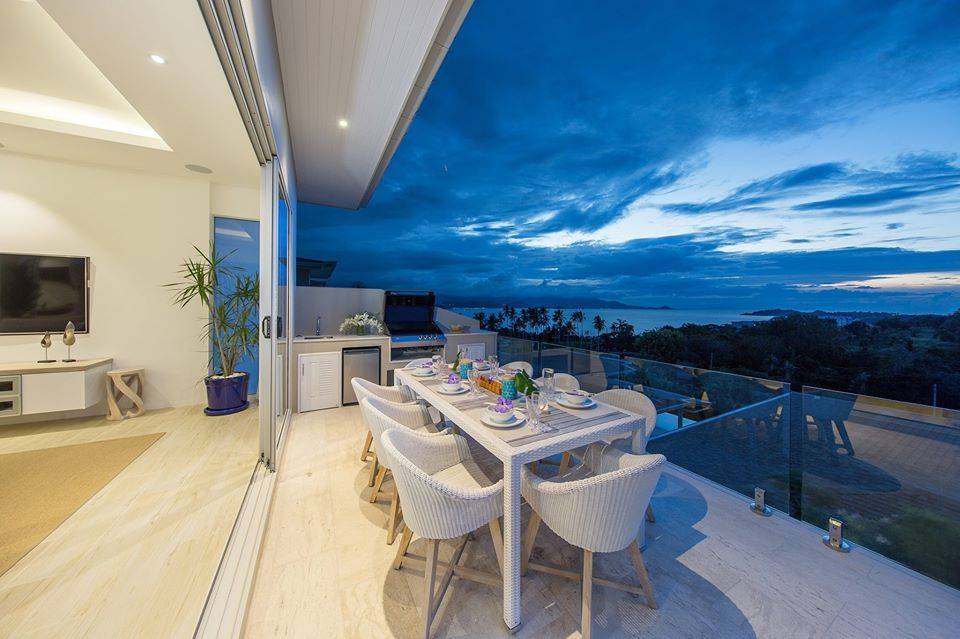 (SOLD) Elegant Contemporary 3 Bedroom Villa with Views Over Samrong Bay