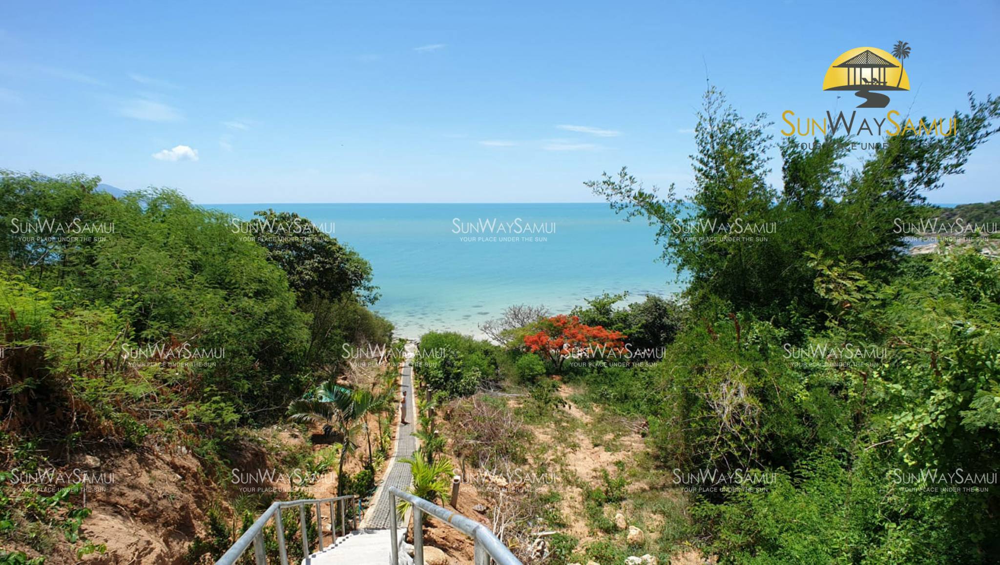 Tongson Bay beach side, panoramic sea view land for sale 