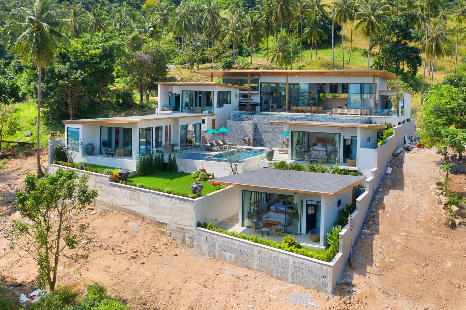 Villa Asi – Astonishing 6 Bedroom Seaview Pool Villa in Chaweng for sale