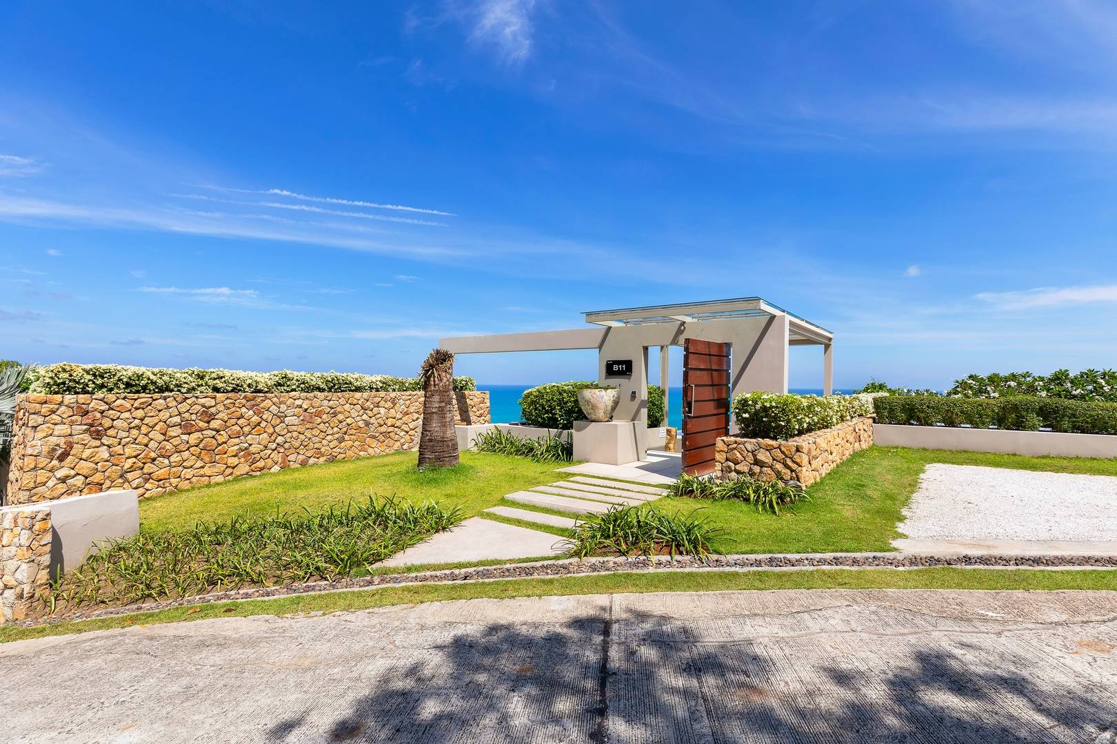 Napa Villa - Contemporary 4 Bedroom Seaview Pool Villa in North Chaweng for sale