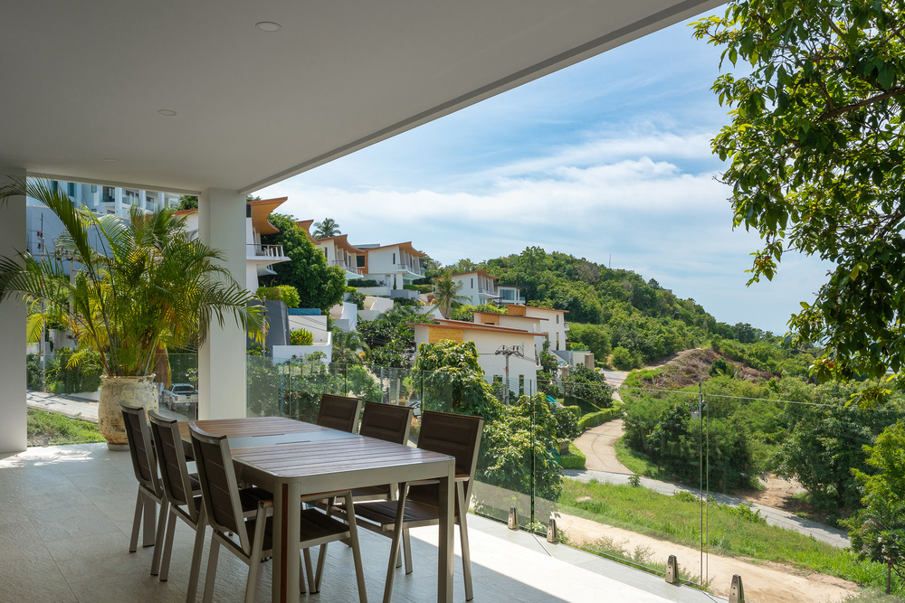 Modern 4 Bedroom Seaview Pool Villa in Plai Laem for sale