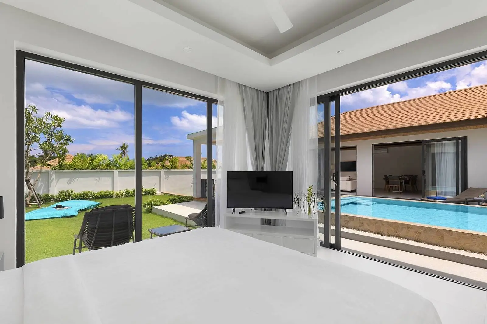 Villa Paradise - 3 Bedroom Garden Pool Villa with Garden in Sunway Villas, Choeng Mon (B3): Villa Paradise - 3 Bedroom Garden Pool Villa with Garden in Sunway Villas, Choeng Mon (B3)