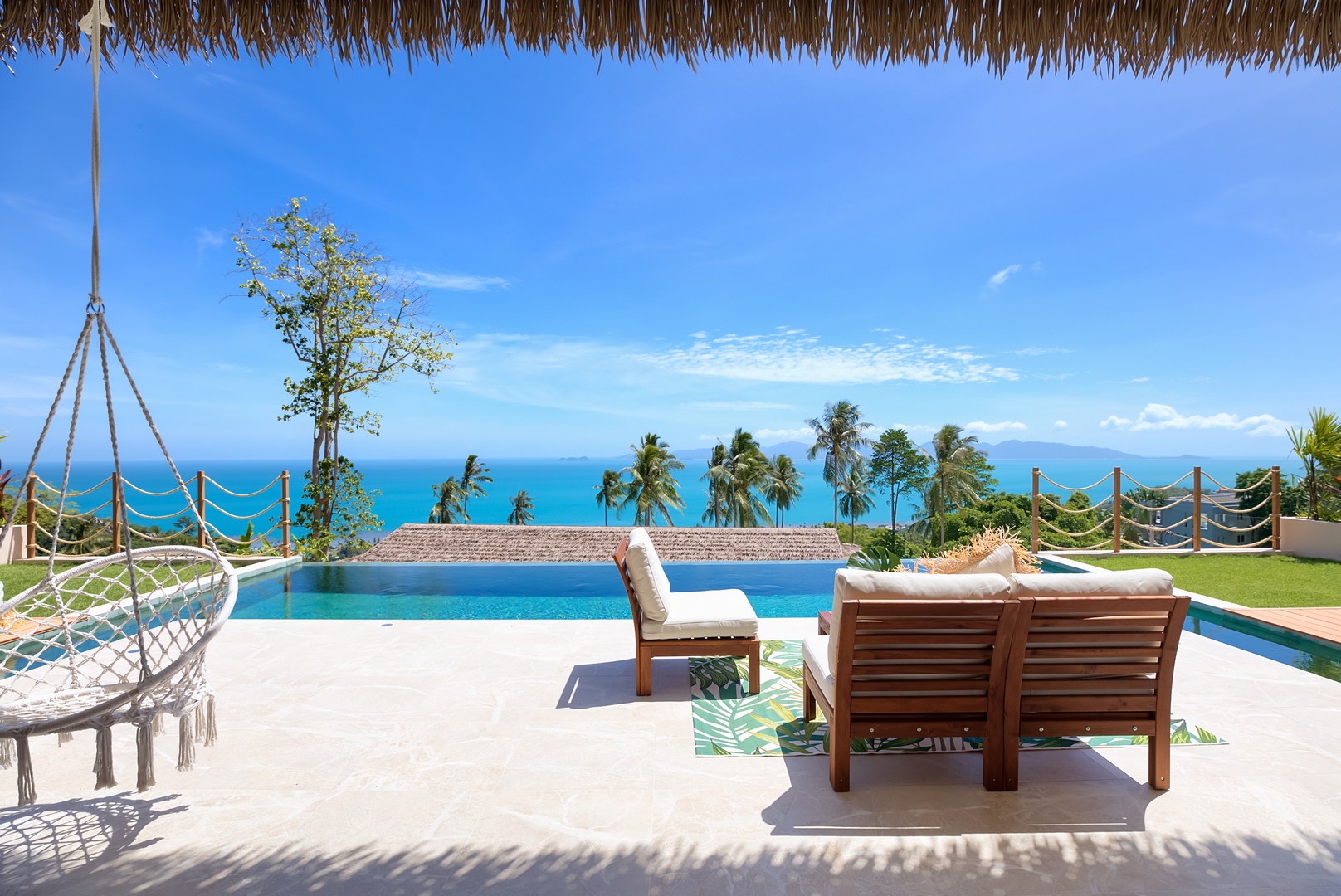 Villa Bohemian –  Tropical 2 Bedroom Seaview Pool Villa in Bang Por for sale: Villa Bohemian –  Tropical 2 Bedroom Seaview Pool Villa in Bang Por for sale