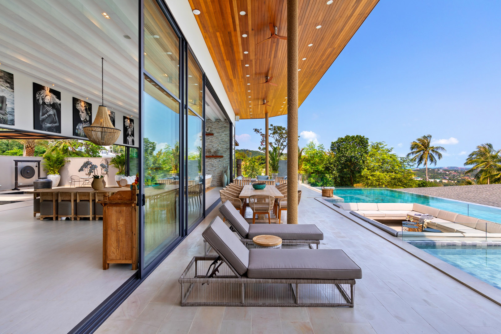 Villa Asi – Astonishing 6 Bedroom Seaview Pool Villa in Chaweng for sale