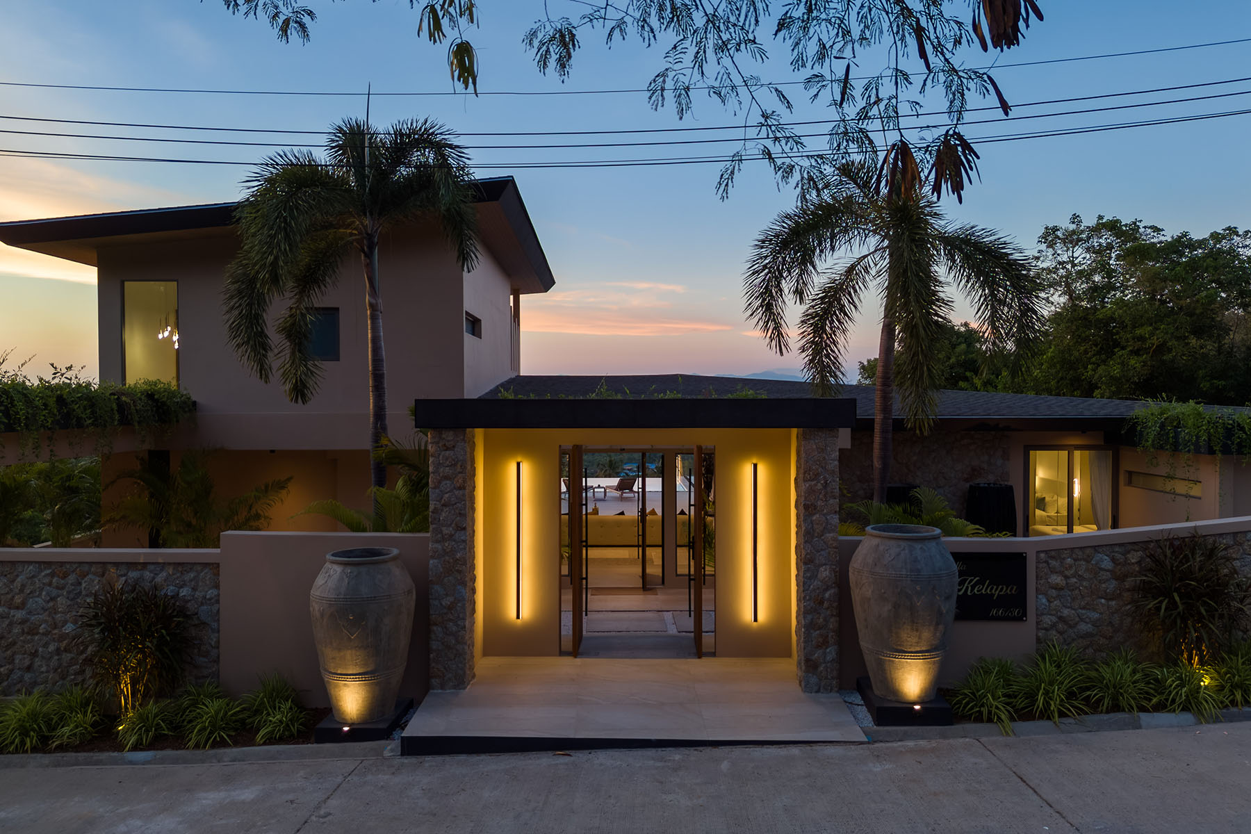 (SOLD) Villa Kelapa – Exquisite 4 Bedroom Seaview Pool Villa in Bophut for sale