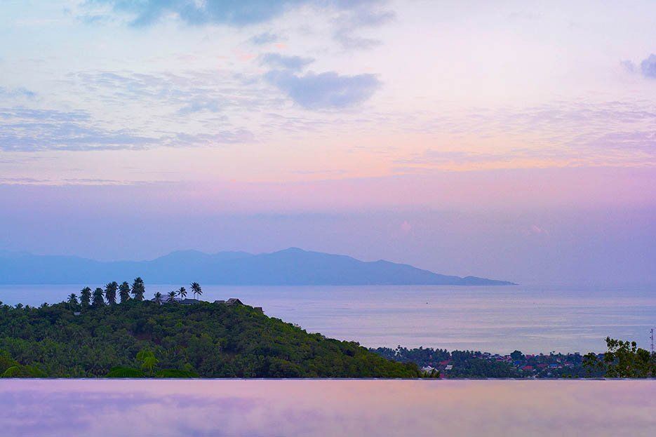 Suralai Villa - Modern Thai 6 Bedroom Seaview Pool Villa in Bophut for sale