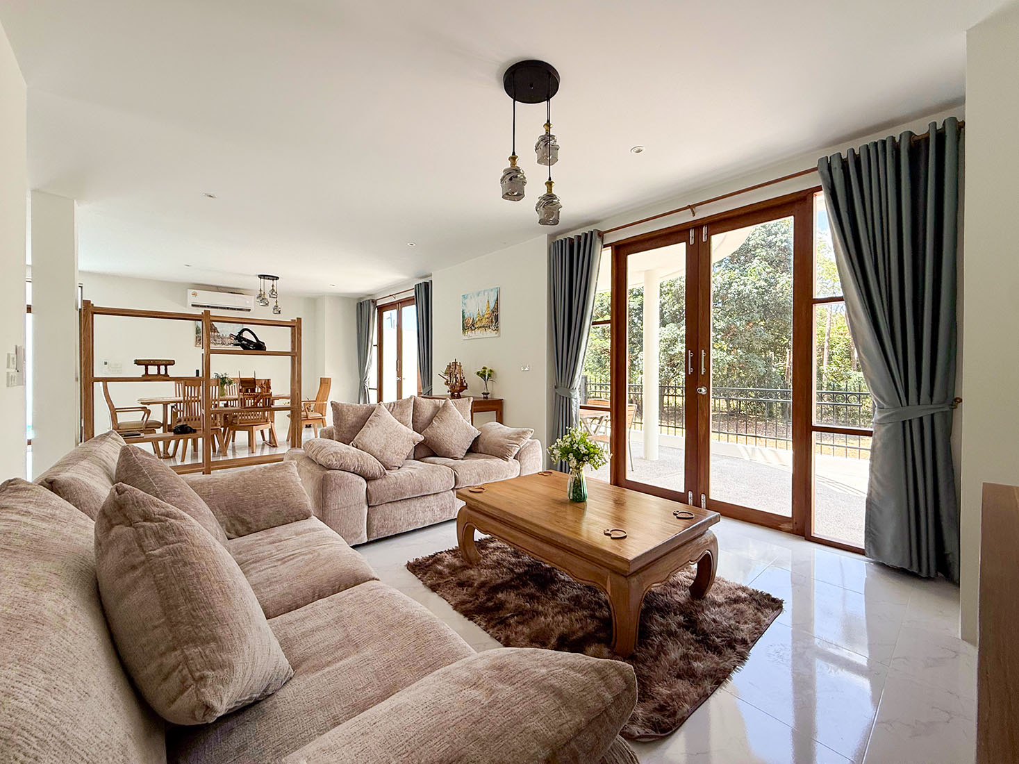 Newly Renovated Beachside 4 Bedroom Teak Pool Villa in Thongson Bay Villas for sale: Newly Renovated Beachside 4 Bedroom Teak Pool Villa in Thongson Bay Villas for sale