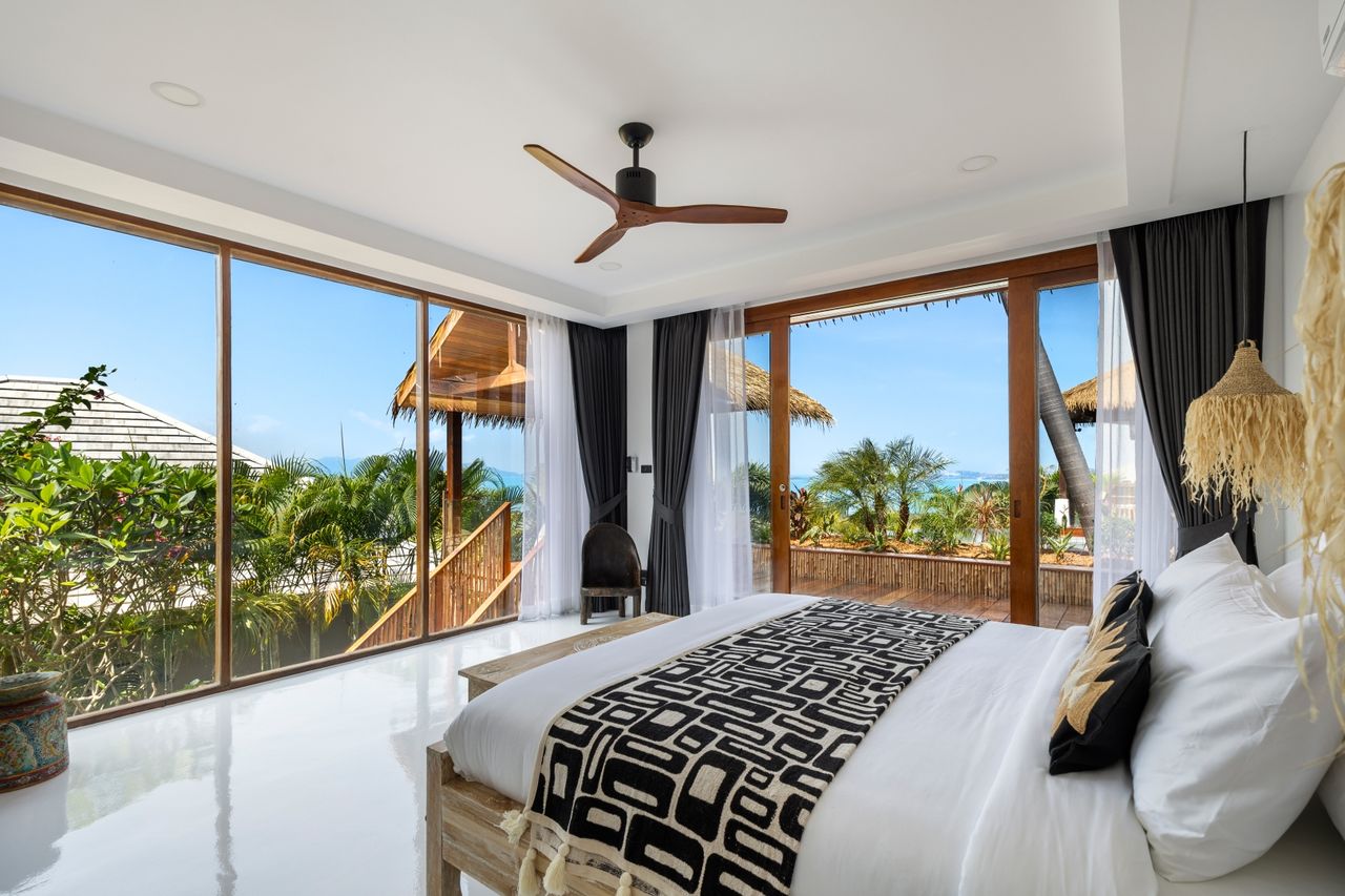 Authentik Villa – Balinese 5 Bedroom Seaview Pool Villa in Bophut: Authentik Villa – Balinese 5 Bedroom Seaview Pool Villa in Bophut