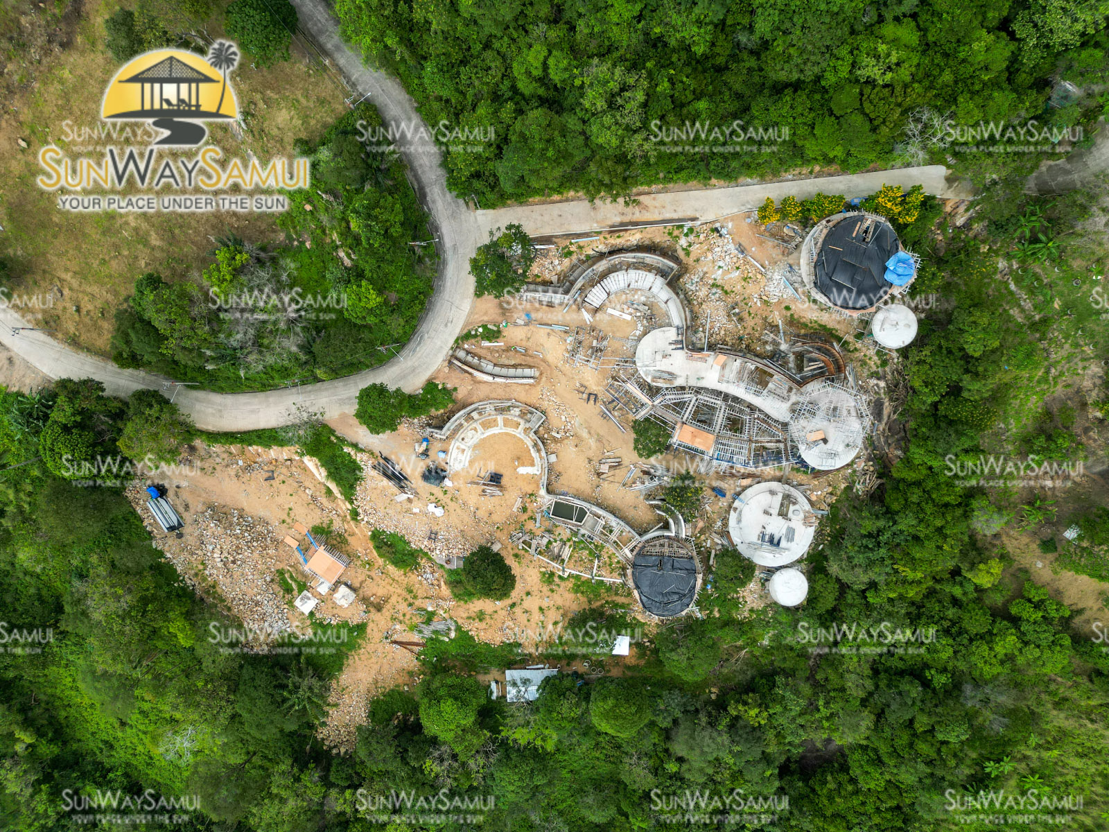 Kunkhao Tara Villas – Ecological 4 Bedroom Seaview Pool Villa in Bang Makham for sale