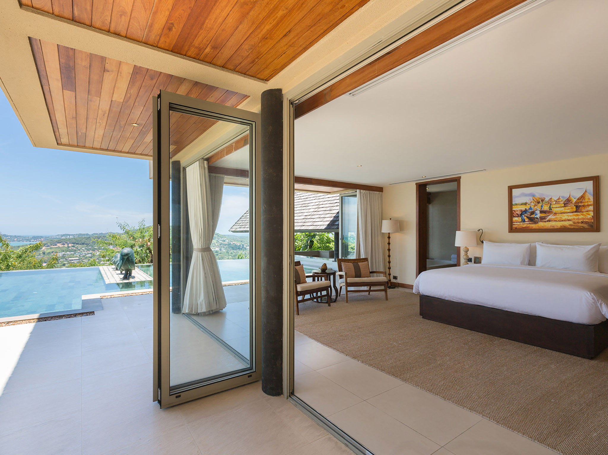 Panacea Retreat – 4 to 5 Bedroom Seaview Pool Villa in Bophut for sale