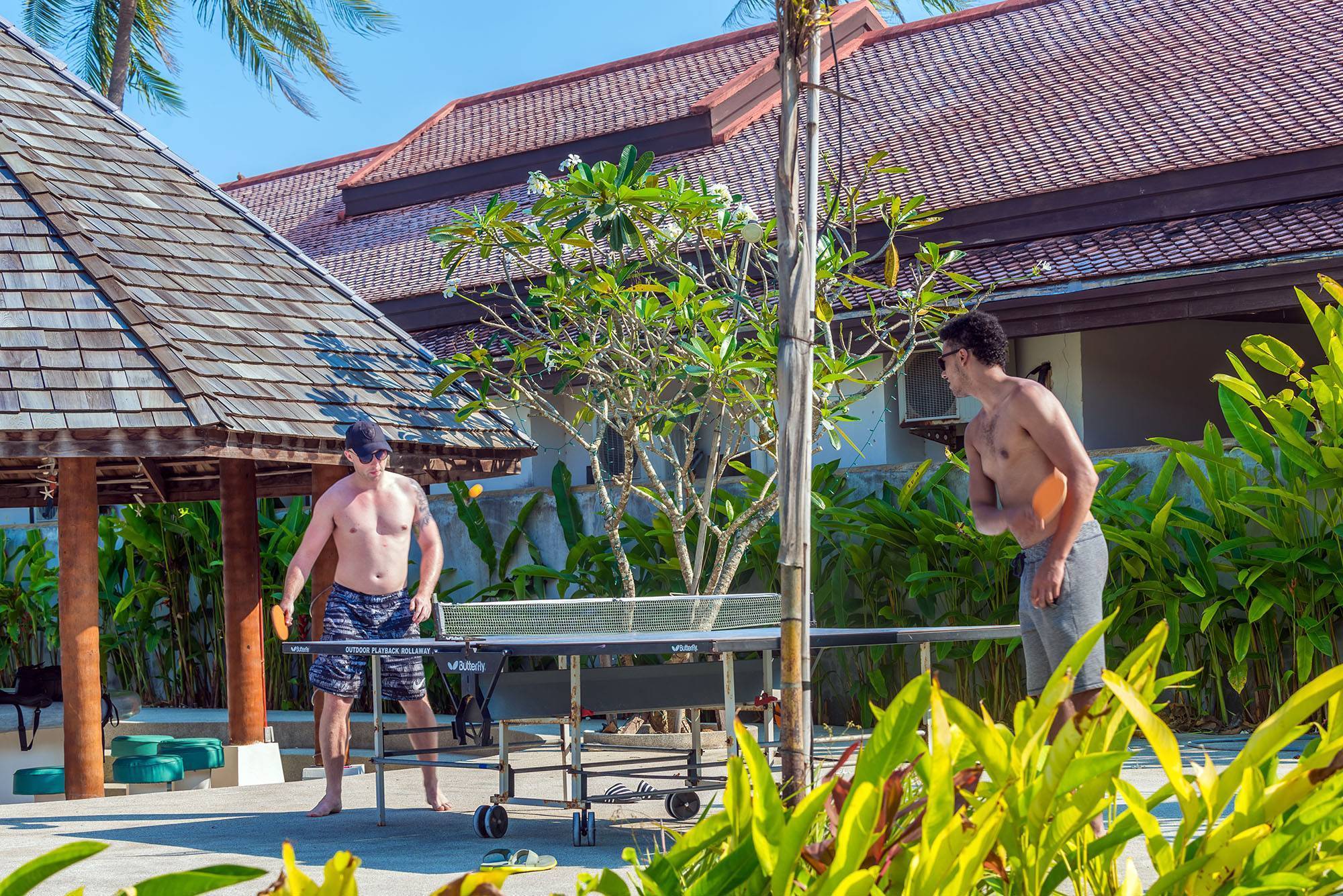 (SOLD) Tropical 4-bedroom beachside villa for sale in Hua Thanon