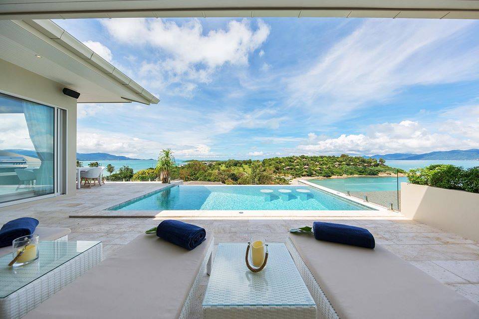 (SOLD) Elegant Contemporary 3 Bedroom Villa with Views Over Samrong Bay