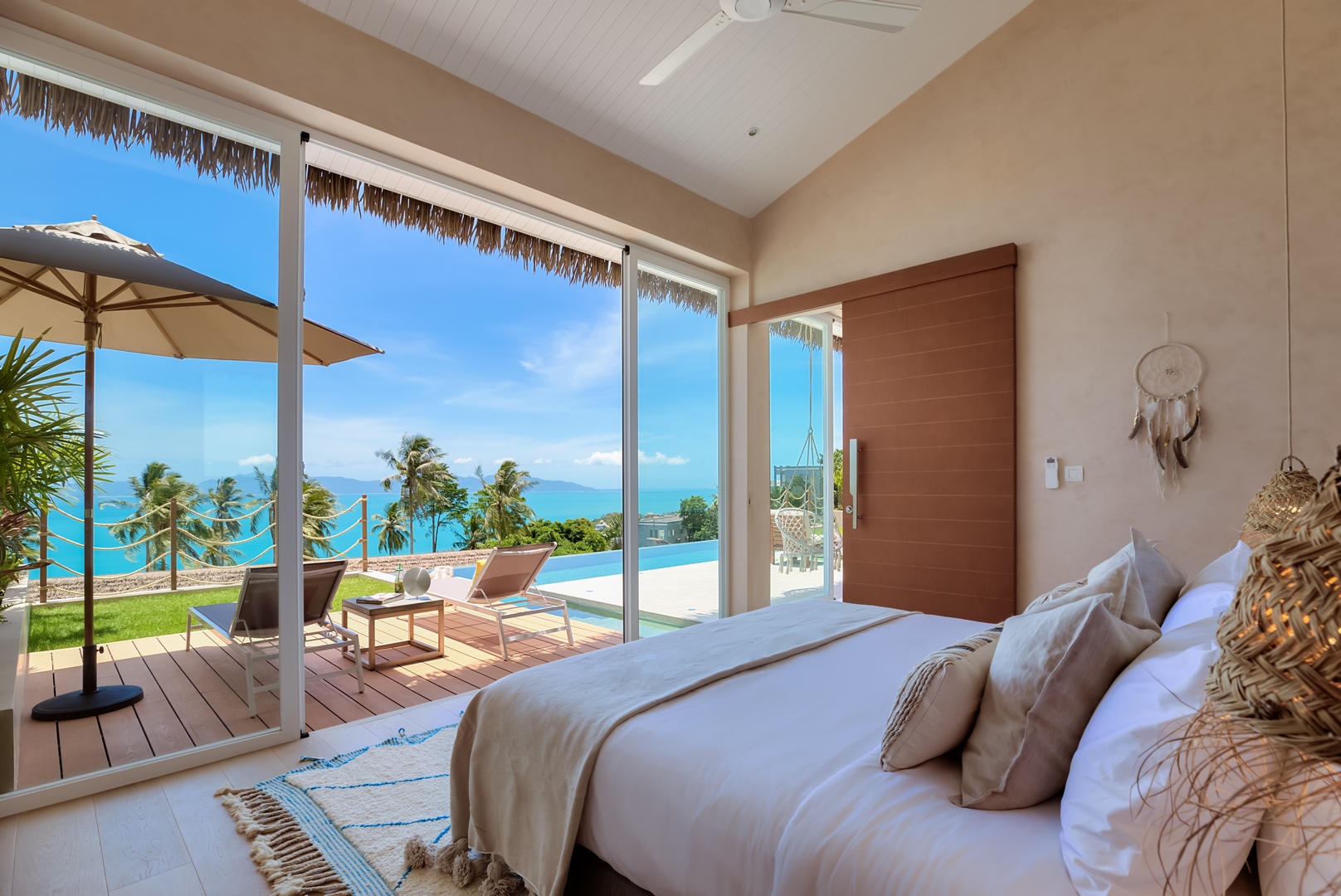 Villa Bohemian –  Tropical 2 Bedroom Seaview Pool Villa in Bang Por for sale: Villa Bohemian –  Tropical 2 Bedroom Seaview Pool Villa in Bang Por for sale