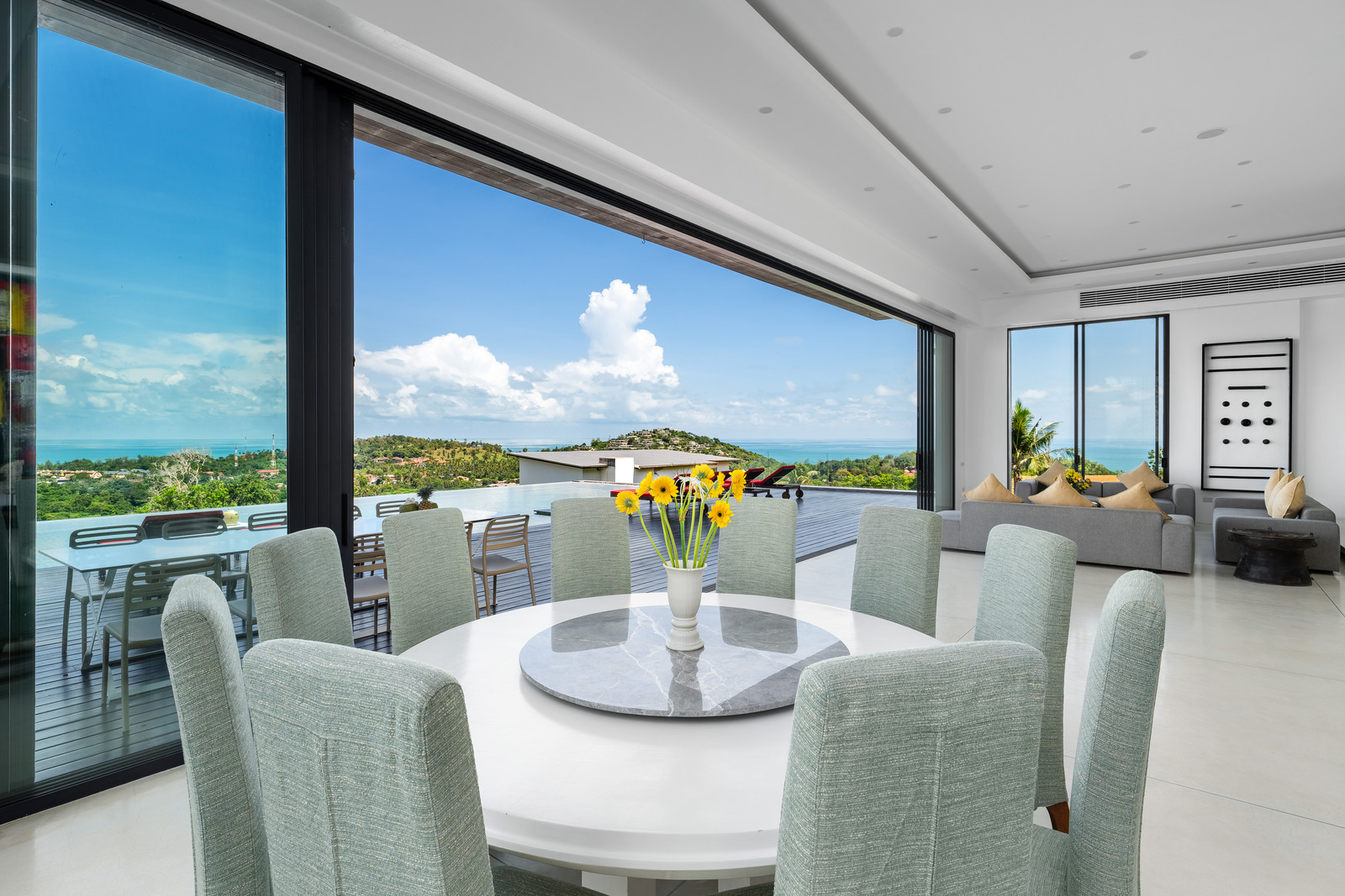 (PRICE REDUCED!) Villa Michaela – Spectacular 5 Bedroom Seaview Pool Villa in Plai Laem for sale