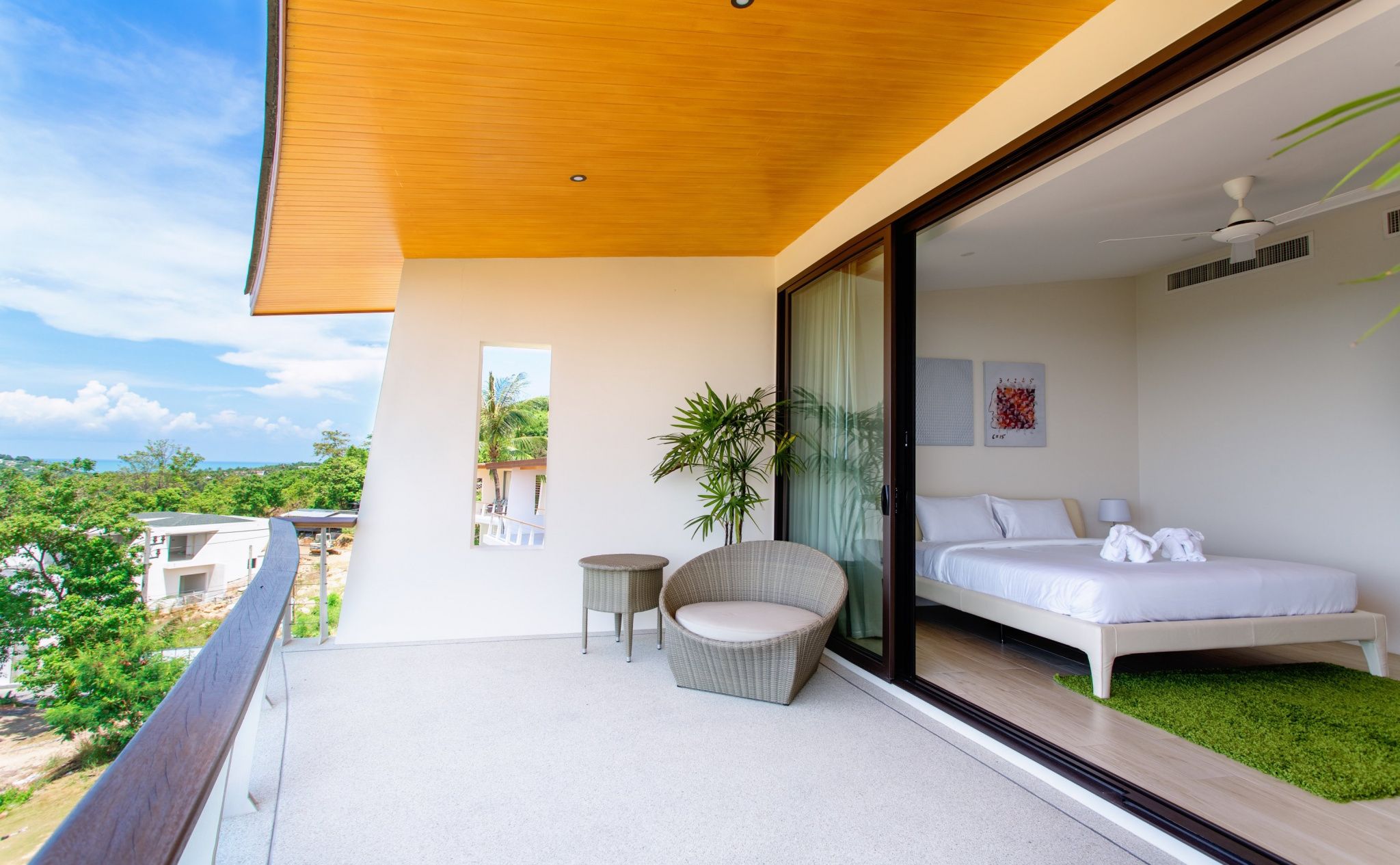 The Ridge Villa 9 - 4 Bedrooms Villa 9 with Panoramic Sea View in Plai Laem for sale