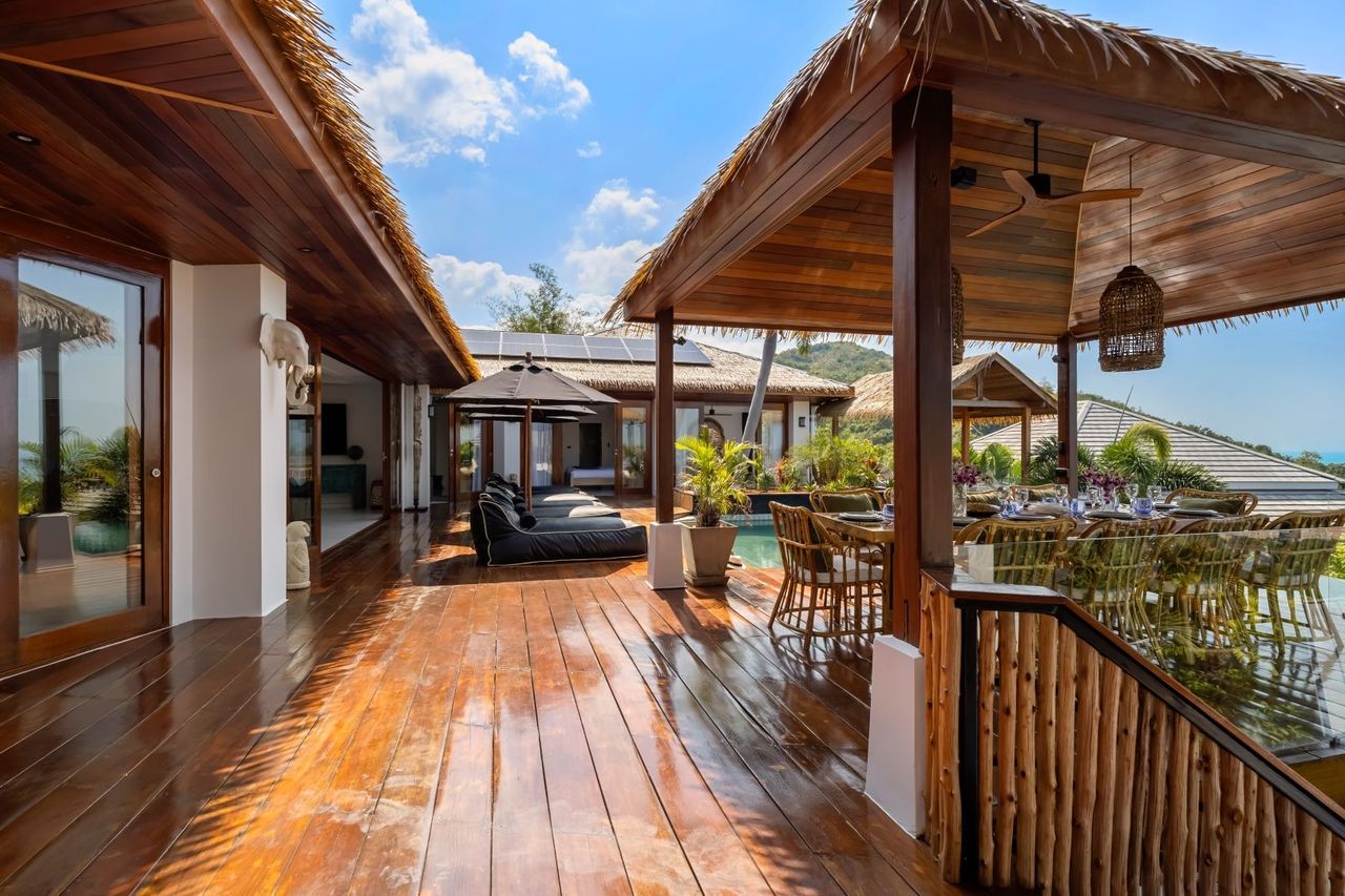 Authentik Villa – Balinese 5 Bedroom Seaview Pool Villa in Bophut: Authentik Villa – Balinese 5 Bedroom Seaview Pool Villa in Bophut