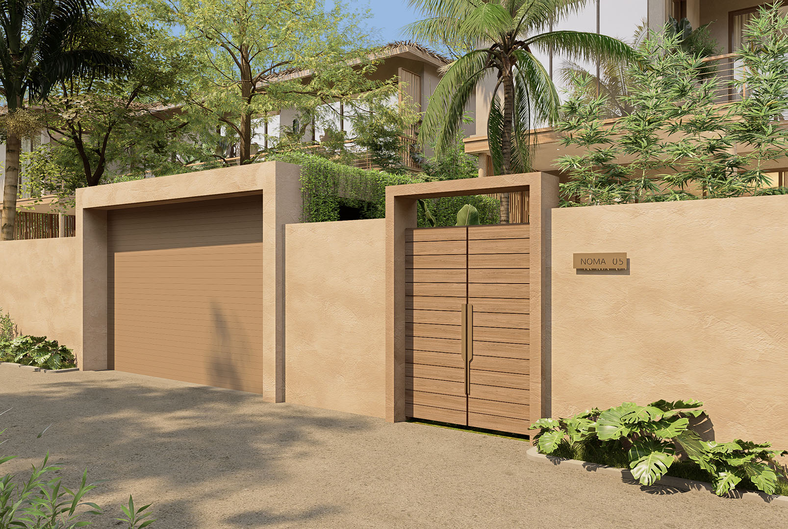 Pacific Noma – Beachside 4 to 5 Bedroom Garden Pool Villa in Maenam: Pacific Noma – Beachside 4 to 5 Bedroom Garden Pool Villa in Maenam