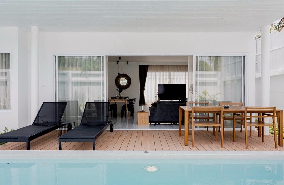 (SOLD) Nordic 3 Bedroom Garden Pool Villa in Bangrak for sale