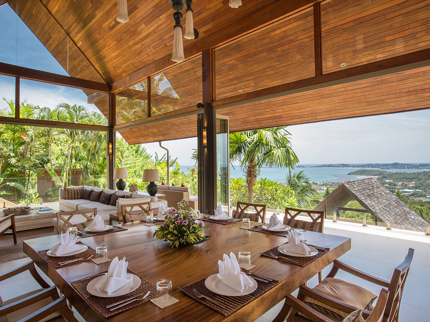 Panacea Retreat – 4 to 5 Bedroom Seaview Pool Villa in Bophut for sale