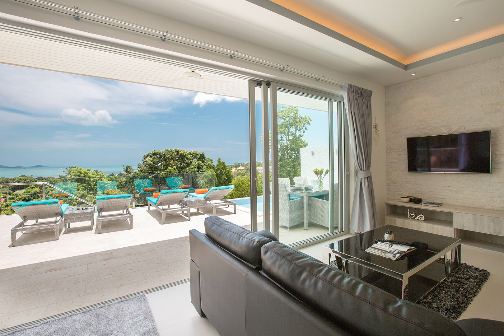 Villa Ambience – 3 Bedroom Semi-Detached Seaview Pool Villa in Choengmon for sale: Villa Ambience – 3 Bedroom Semi-Detached Seaview Pool Villa in Choengmon for sale