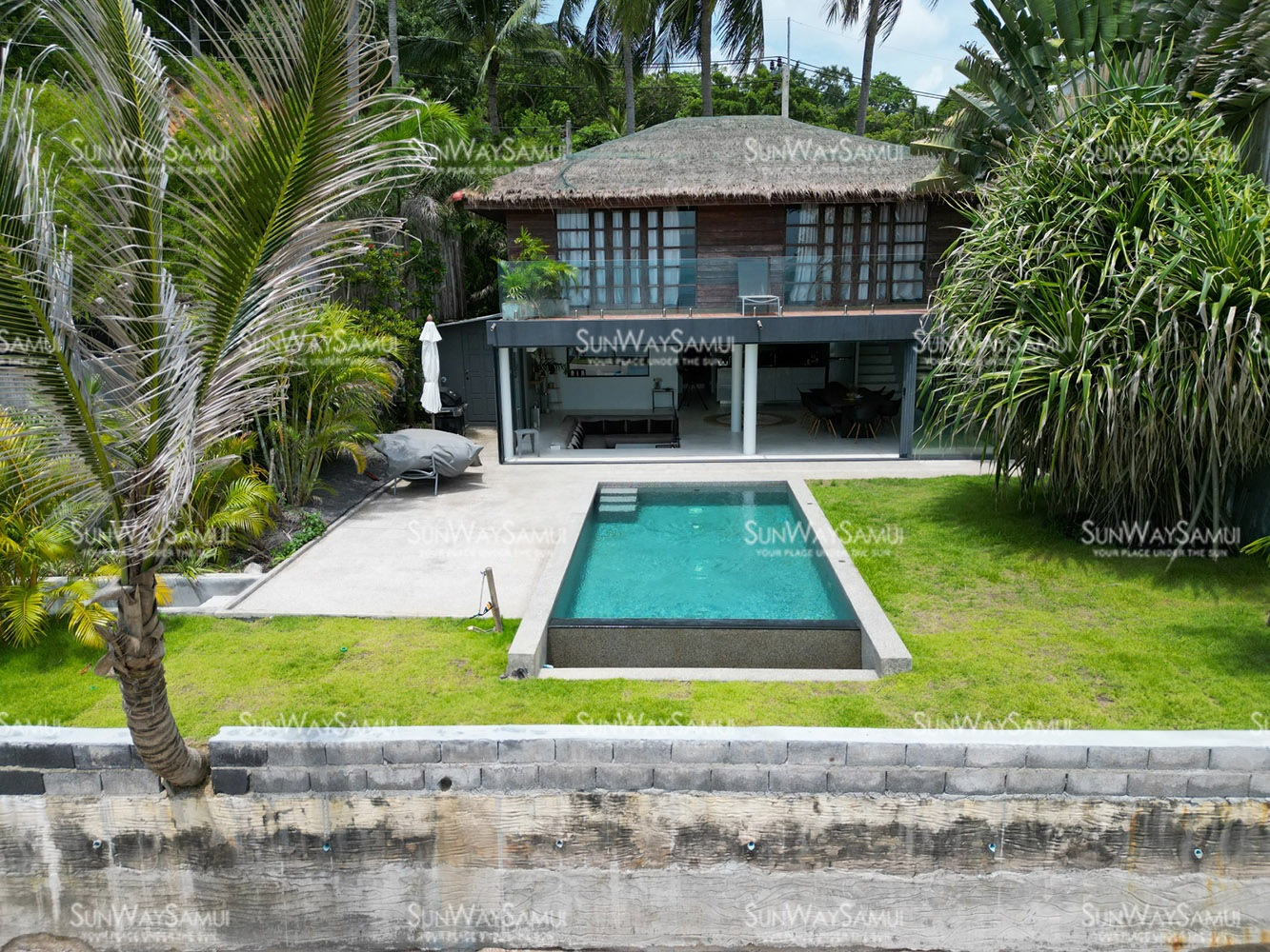 (SOLD) Baan Fishermen Villa – Beachfront Thai-Style Villa in Prime Fisherman’s Village for sale