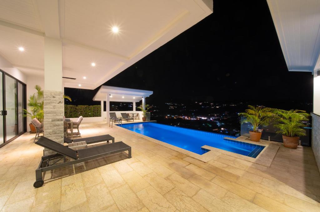 (SOLD) Villa Maria – 4 Bedroom Seaview Pool Villa in Fisherman’s Village Bophut for sale: Villa Maria – 4 Bedroom Seaview Pool Villa in Fisherman’s Village Bophut for sale