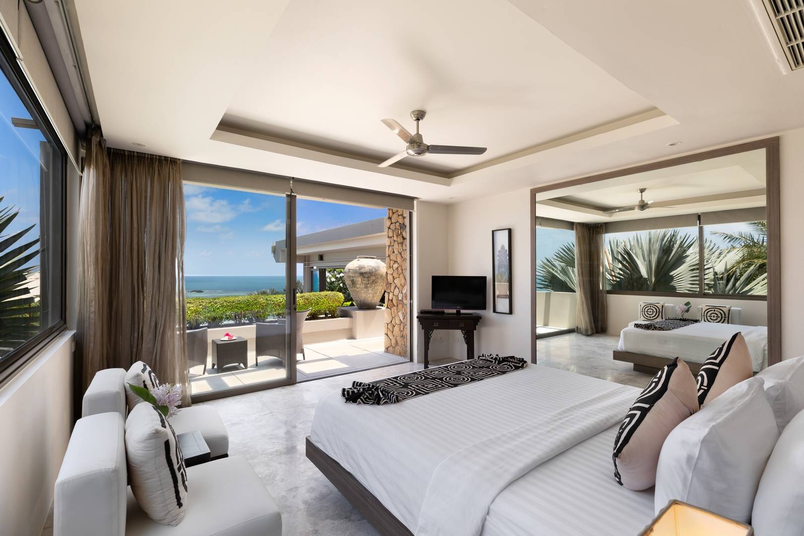 Napa Villa - Contemporary 4 Bedroom Seaview Pool Villa in North Chaweng for sale