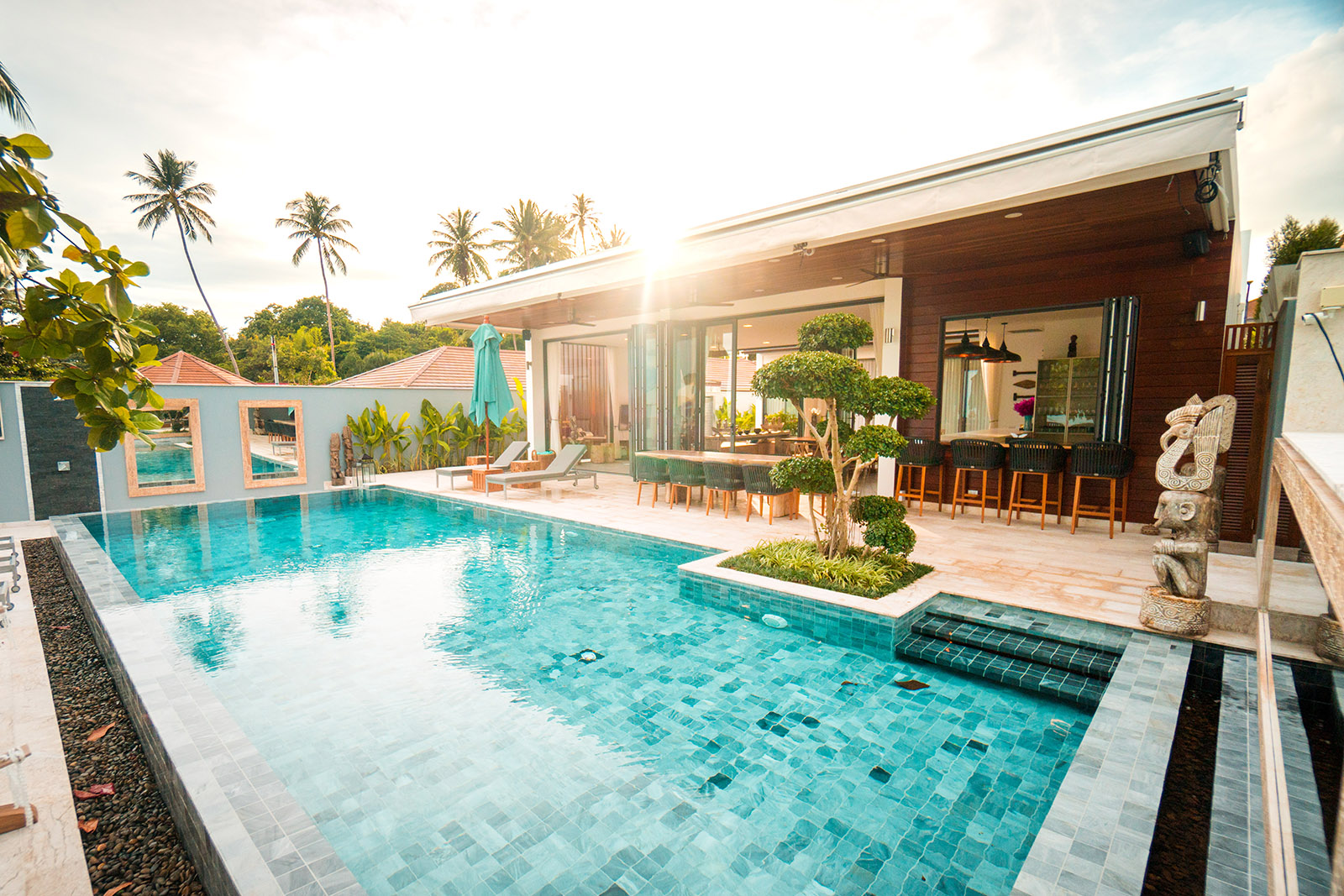 (SOLD) Villa Suma by Pavana – Luxurious 7 Bedroom Beachfront Villa in Laem Sor for sale