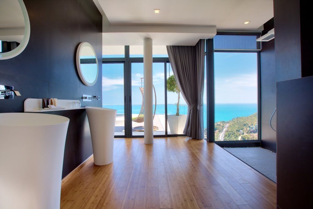 Villa Seawadee – Modern 4 Bedroom Seaview Pool Villa in Chaweng Noi for sale